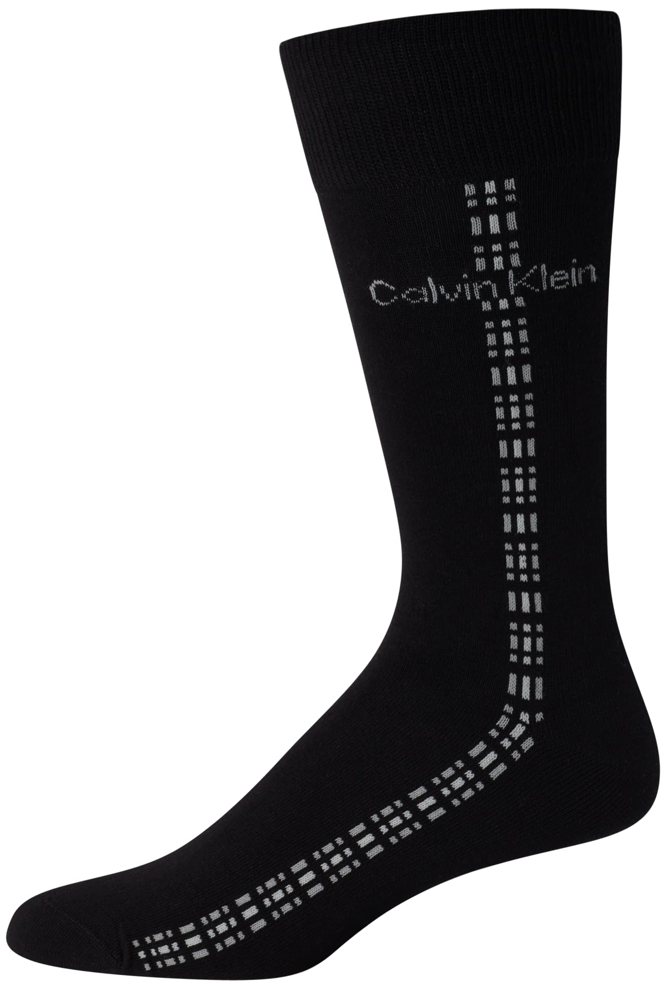 Calvin Klein Calcetines deportivos para hombre, 8 unidades, ligeros, de mezcla de algodón, para hombre (talla 7-12)