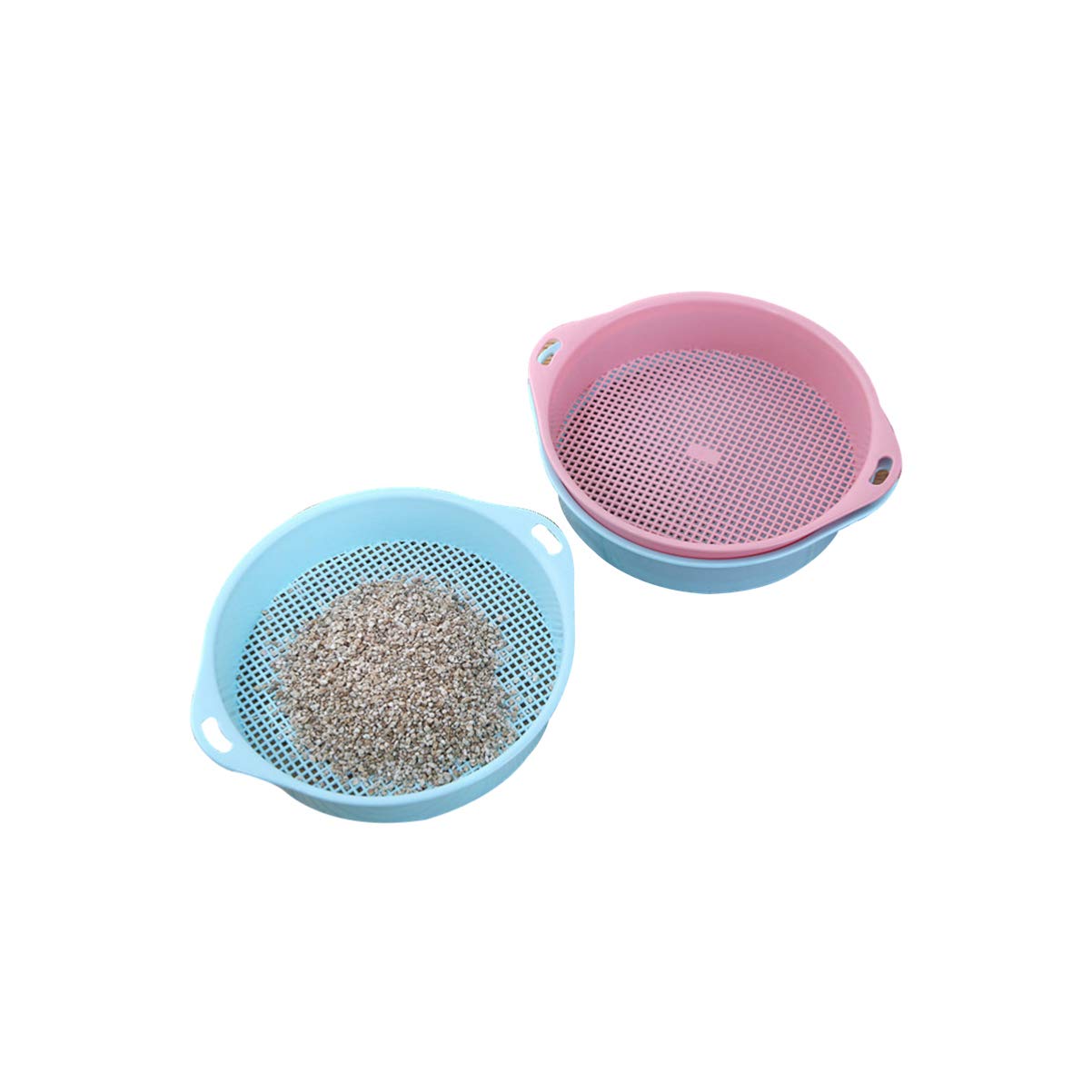 Tamiz De Jardín 4 En 1 De Acero Inoxidable – Con 4 Mallas Intercambiables (2 A 5 Mm) Y Mango Ergonómico, Perfecto Para Tierra, Compost Y Arena