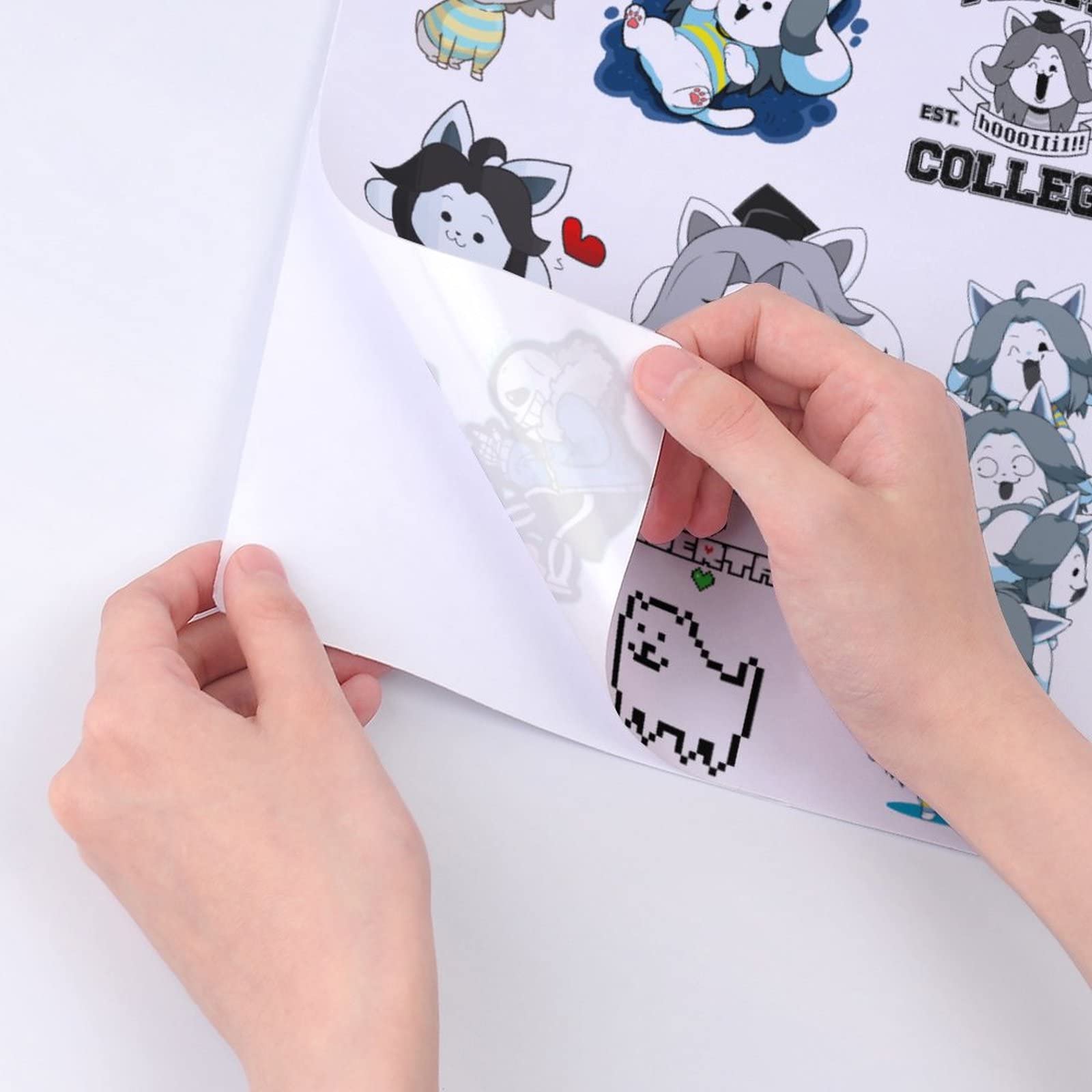 undertale 紙製雑貨 戌年 特典 犬みくじ 4点セット＋ステッカー