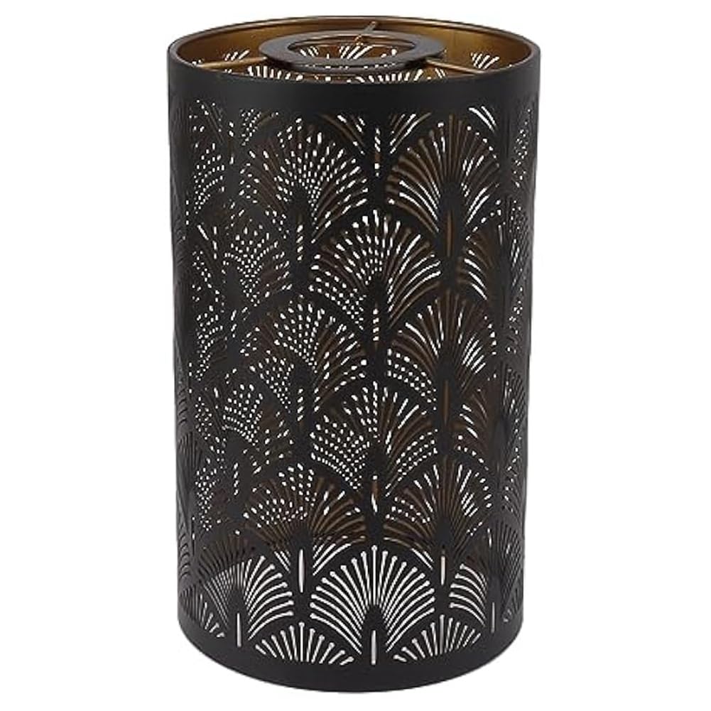 IJSDNVJNDX E27 E26 Metal Cylinder Lamp Shade, Modern Design Hollow Out Lampshade for Bedroom Living Room Lighting