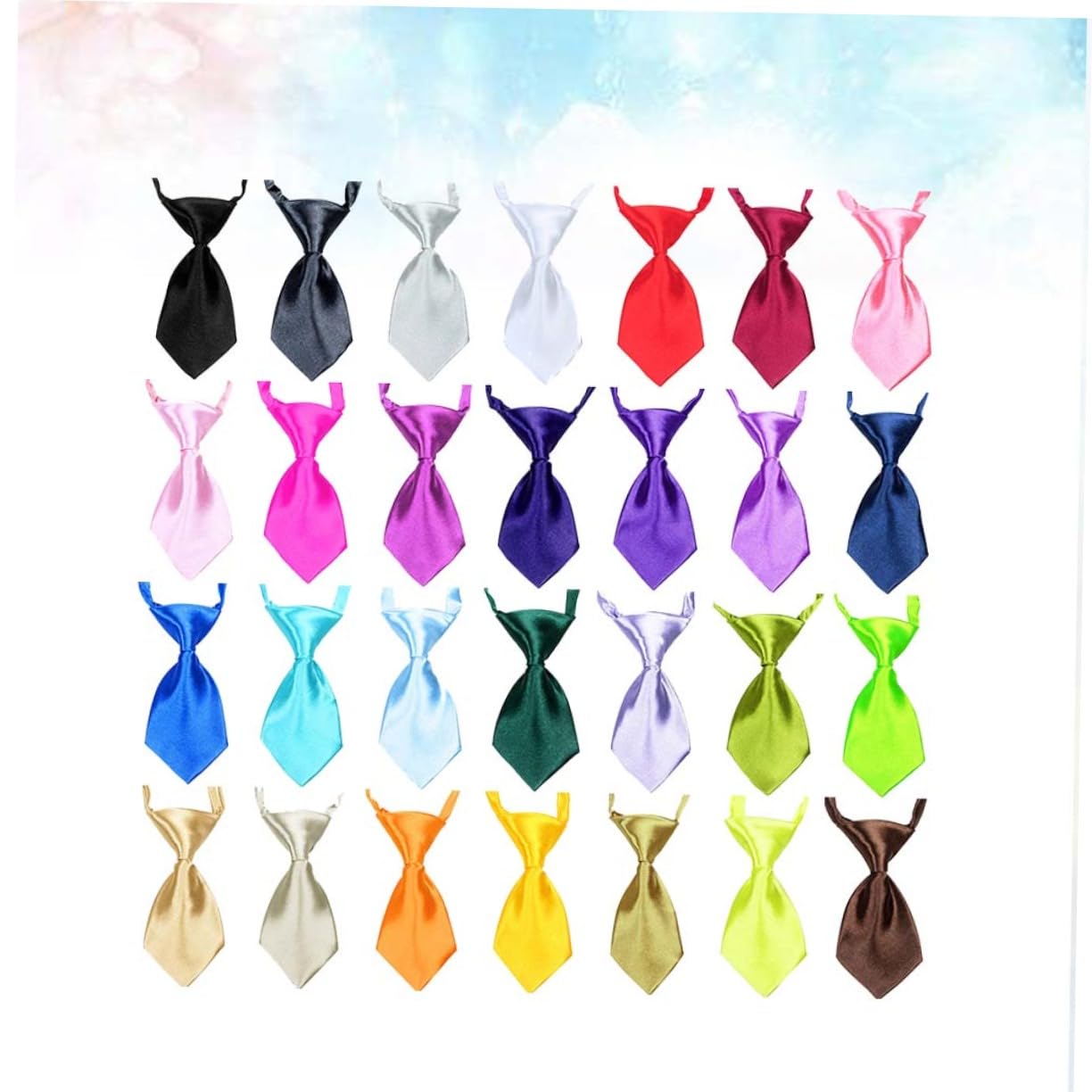 Toddmomy Bowties Assorted Pet Tie Collar Fashionable Neck Straps for Baby and Pet