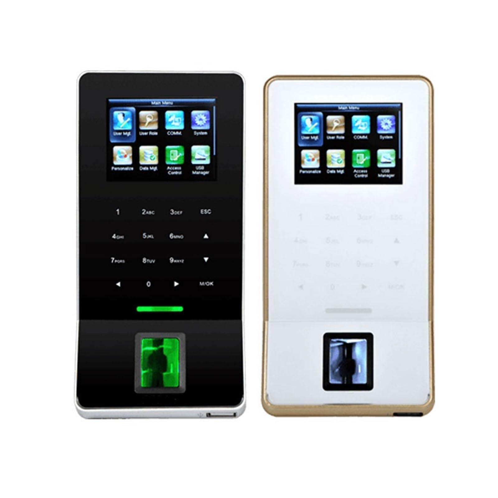 F22-Fingerabdruck-Anwesenheit for 3000 Benutzer, Integrierte Zugangskontrolle Mit Passwort, Klassische TCP/IP-WiFi-USB-Software Effizientes Takten(Machine No ADMS No Card)