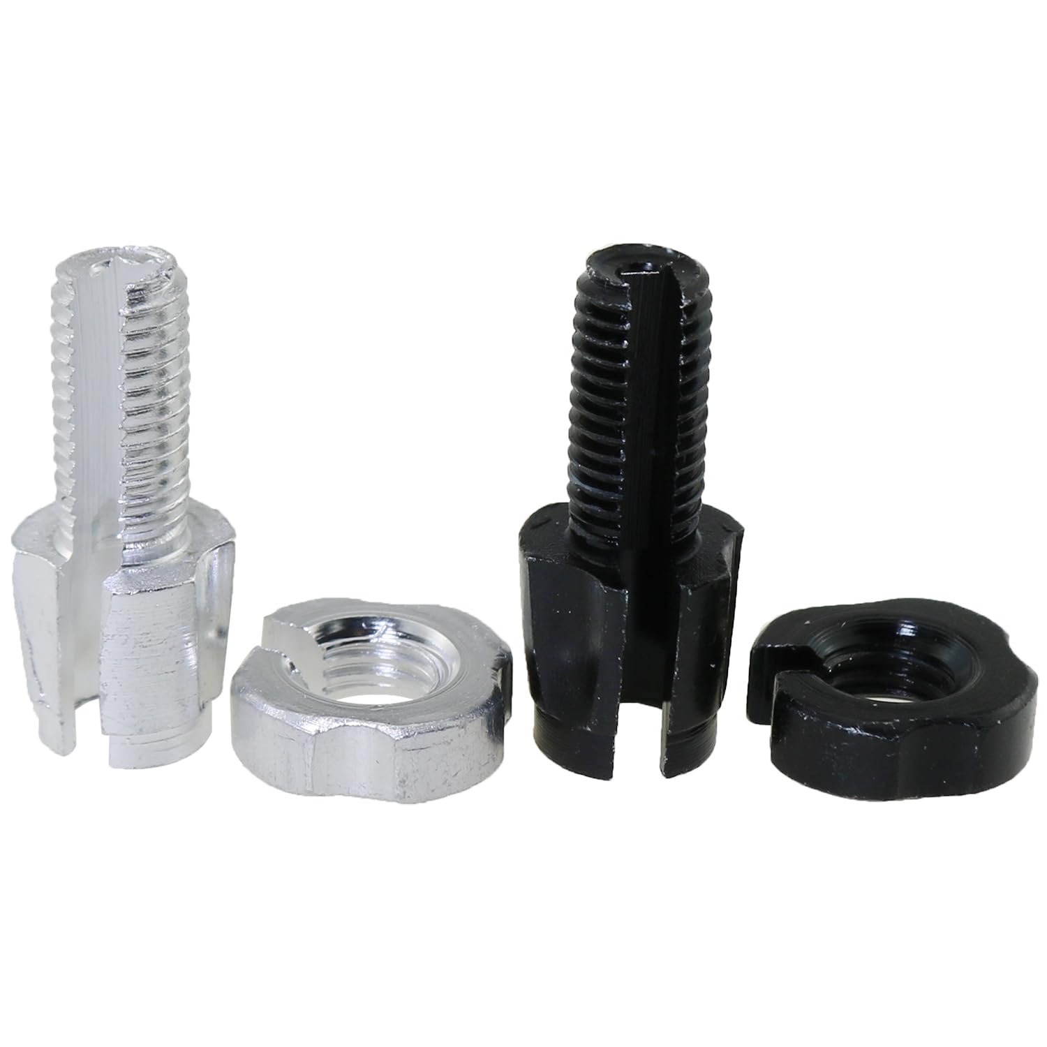 4 Stück Bremsteilhebel-Einstellschrauben – 7 Mm, Aluminium, Schwarz