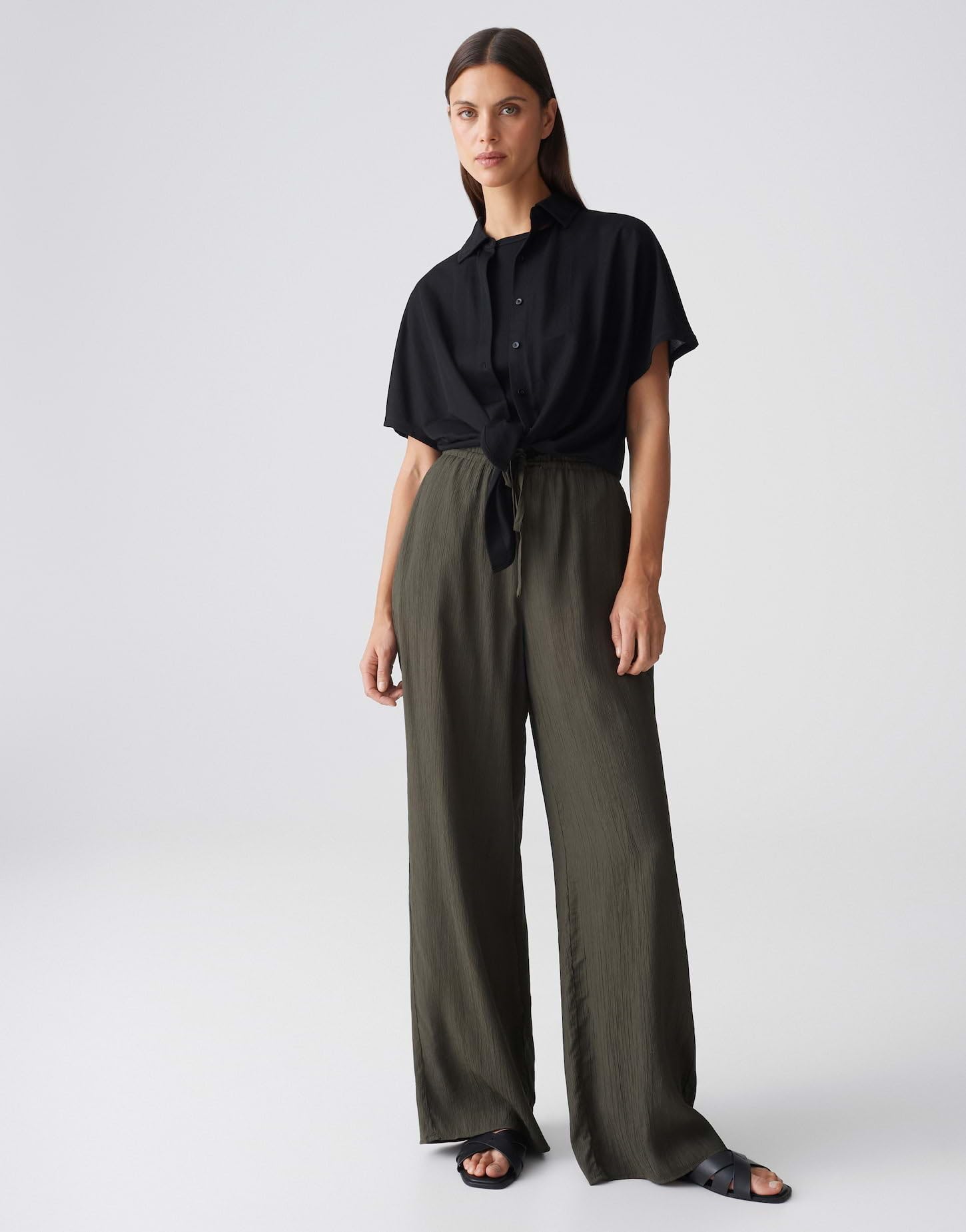 OPUS Damen Wide Leg Pants | MAROU Sunset Wide Leg Pants aus ECOVERO™ Viskosemix