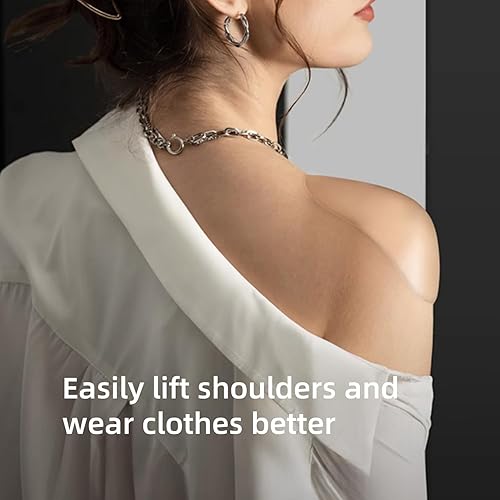 Miniatura 2 de Almohadillas de hombro de silicona para ropa de mujer, almohadillas antideslizantes para el hombro, almohadillas de hombro reutilizables invisibles