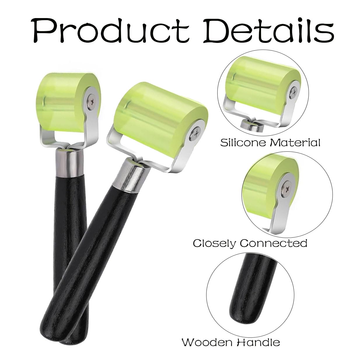 Rouleaux Presseurs en Silicone 30mm 50mm pour Bâches PVC