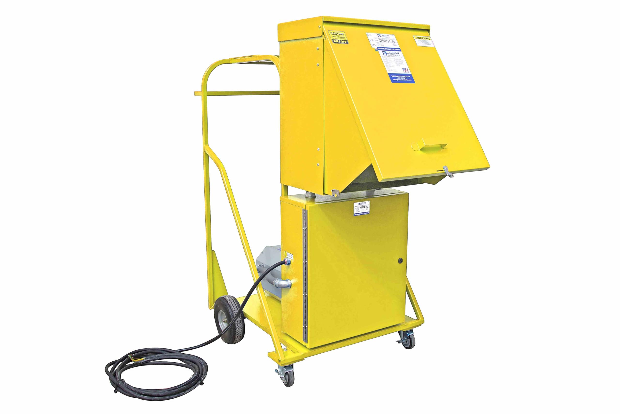 15 KVA Power Distribution, 480V-120/240V 1PH, (3) L14-30R, (3) 5-15R, RS DS1404 Input