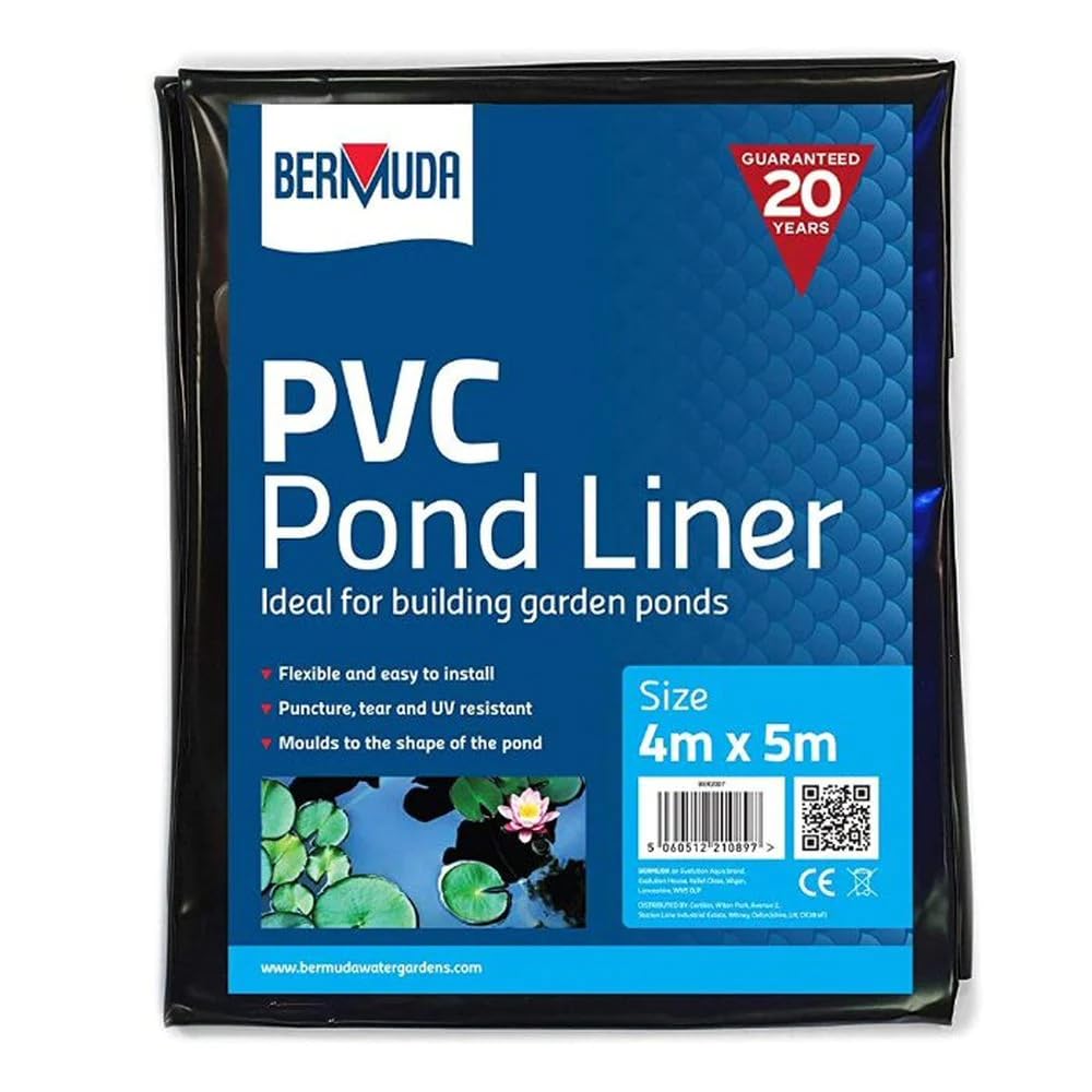 Bermuda 2m x 1.5m PVC Pond Liner (4m x 5m)