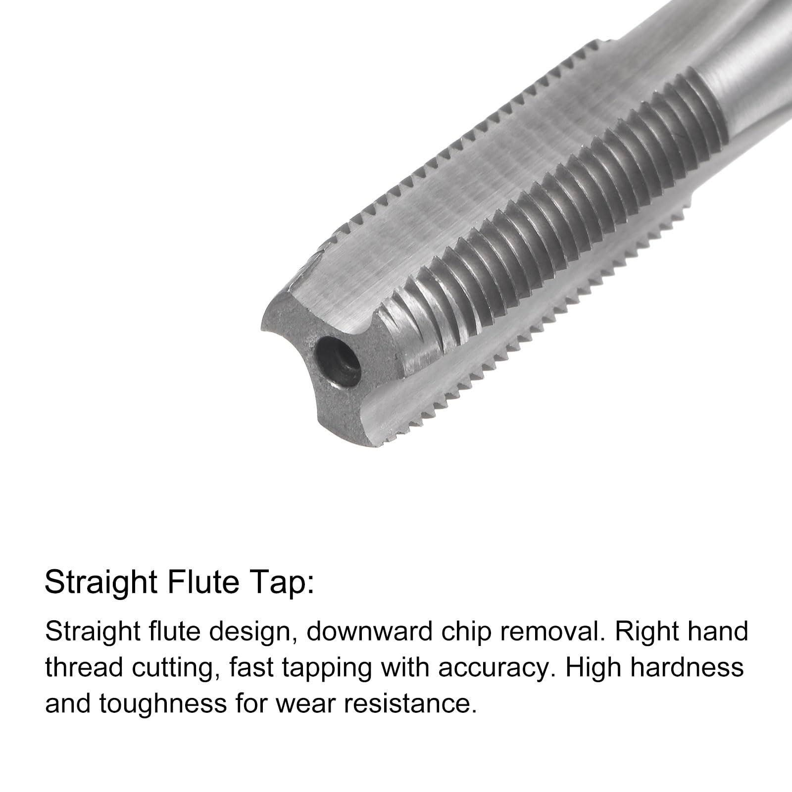 Thread Milling Tools Uxcell 10-32 UNF Spiral Flute Taps 2-Pack - HSS ...