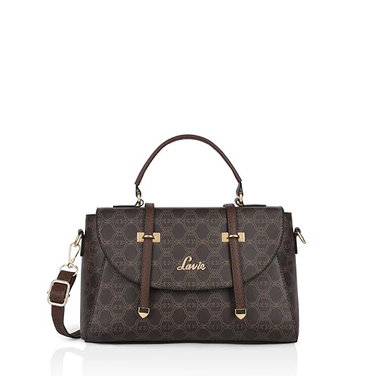 Lavie Women's Beech Flap Satchel Bag | Satchel Handbag for Work | Ladies Purse | Stylish Shoulder Bag | Gift for Women