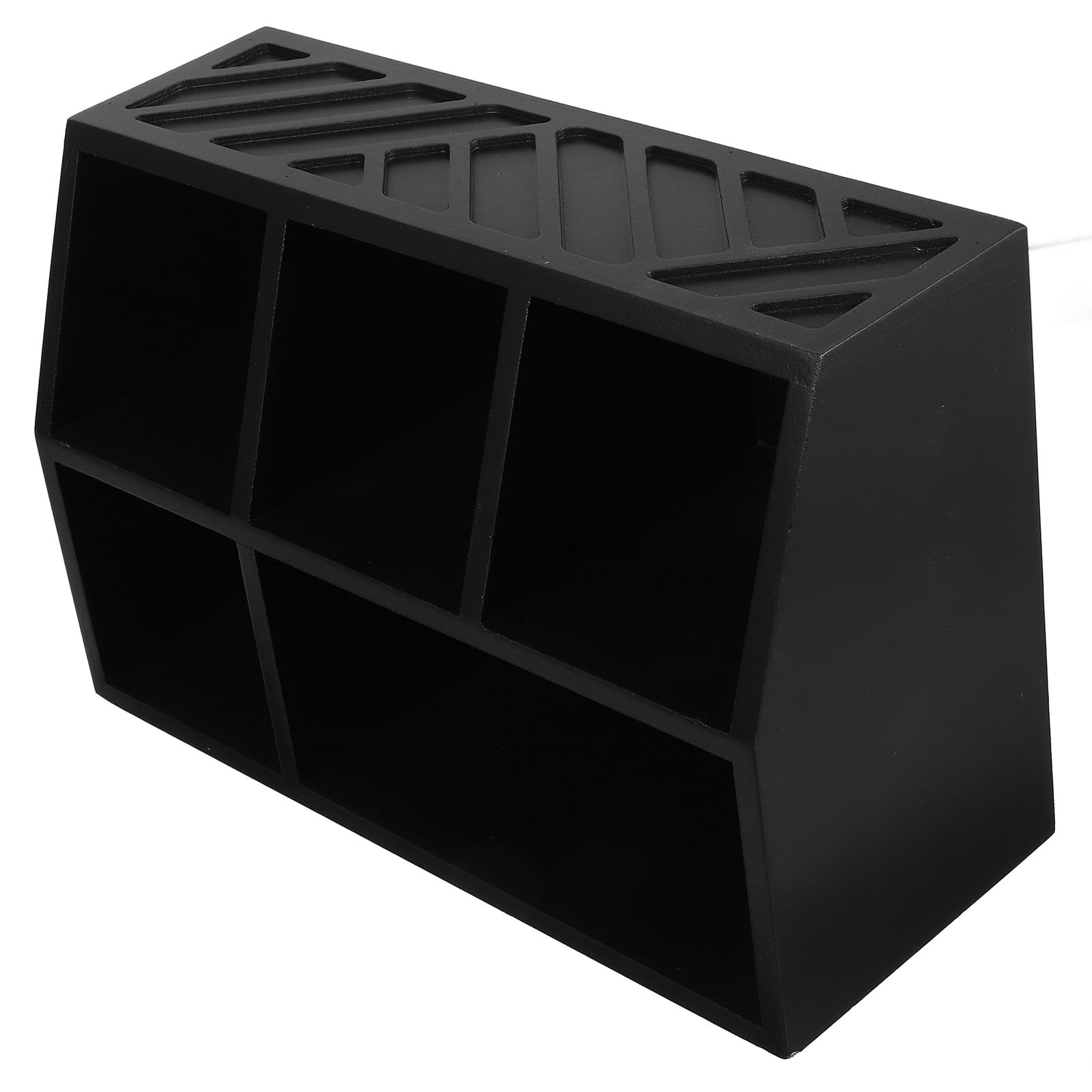 TOYANDONA Boîte Bois pour Rangement Sachets de Thé et Gobelets Papier Compartimentée Organisateur Compact pour Café et Thé Rangement Pratique pour Maison et Bureau Réutilisable