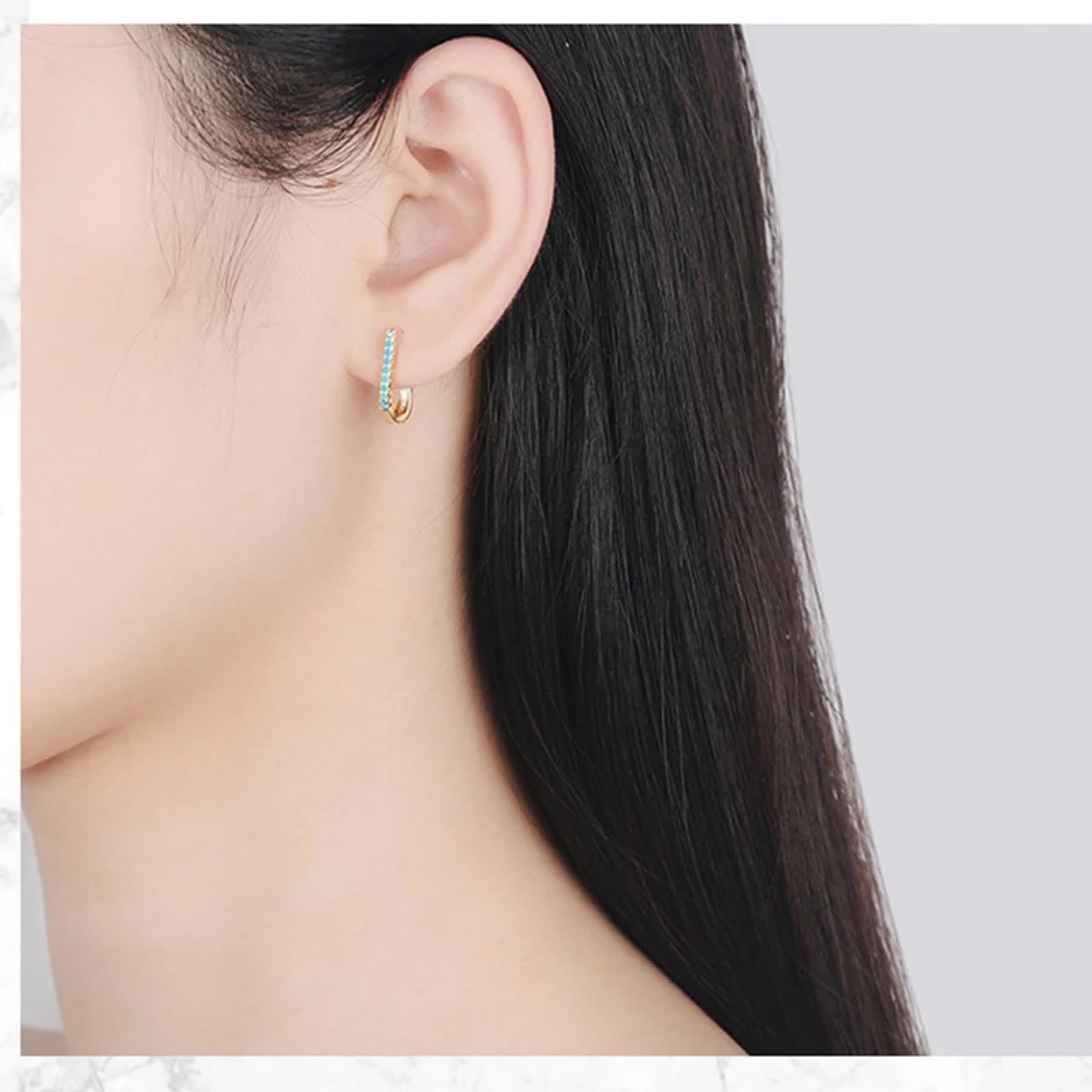WZGWDC Ohrstecker für Frauen, Mädchen, Hochzeit, Party