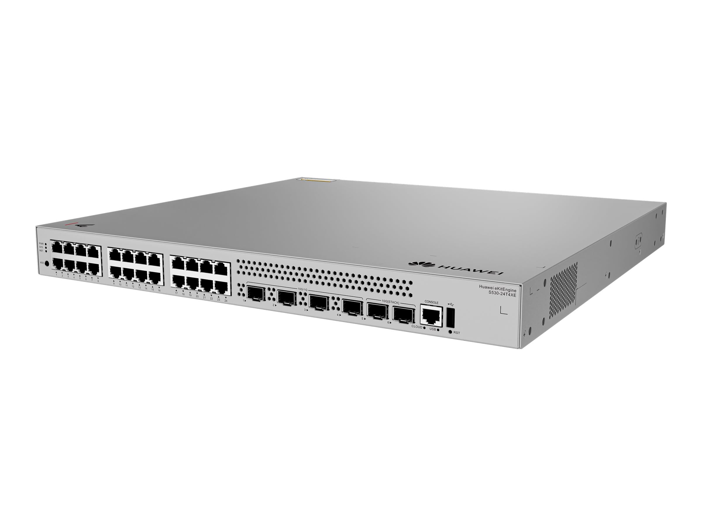 Switch Huawei S530-24T4XE 24-portowy 10/100/1000Mbps 4 porty 10GE SFP+ 2 porty 10GE