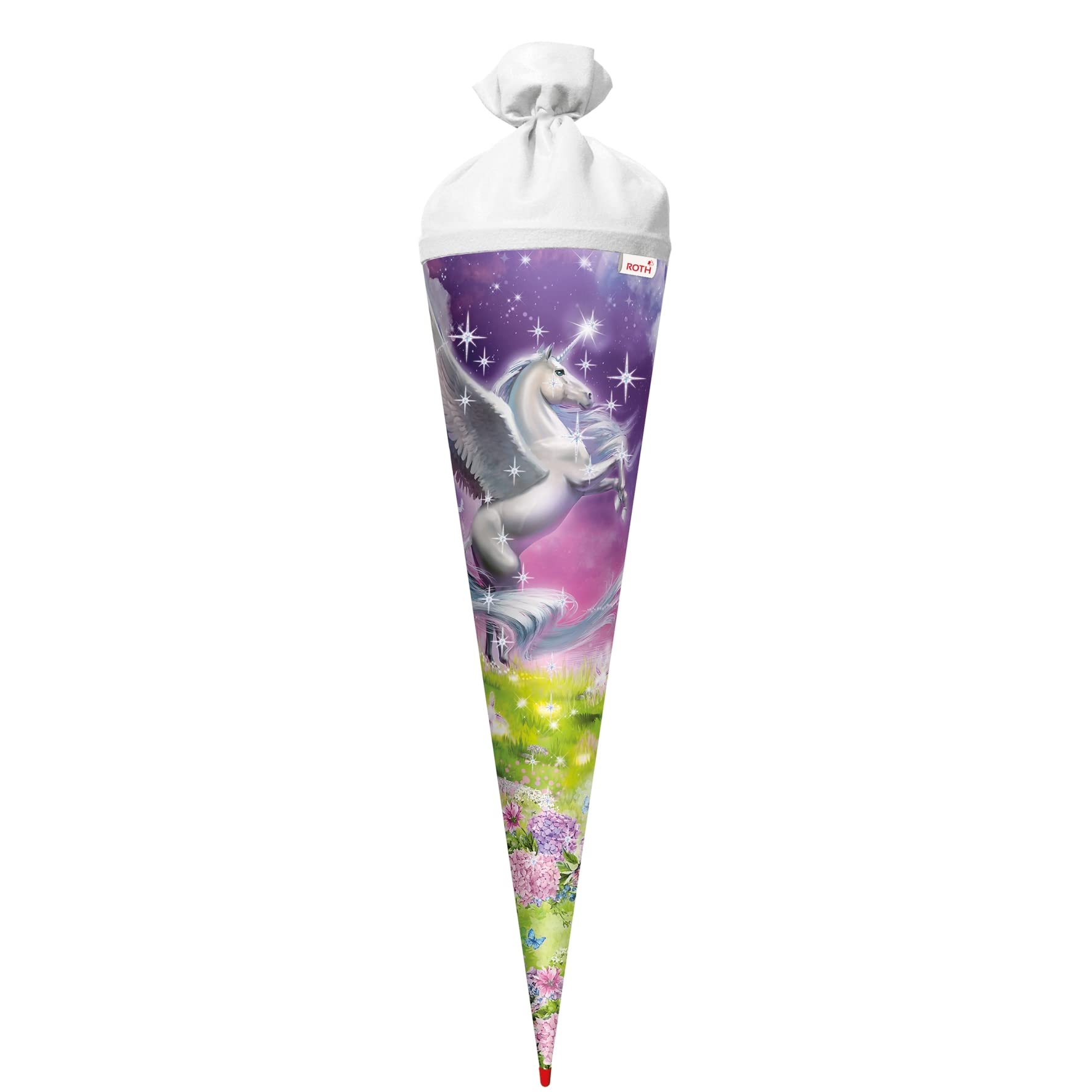 ROTH Grand sac surprise Magic Pegasus 70 cm Rond Fermeture en feutre