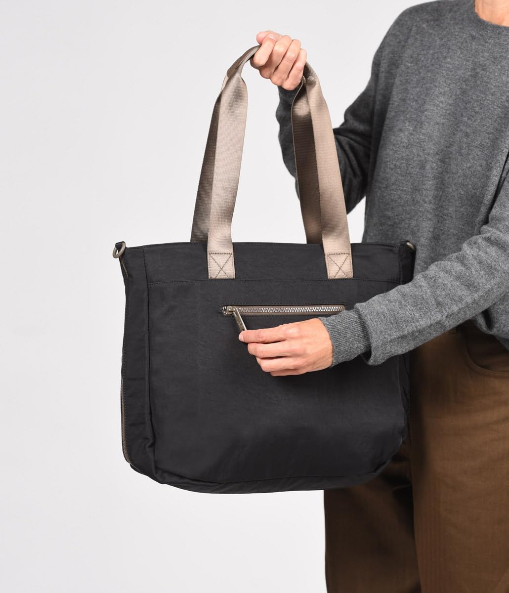 KCB Shopper Balloon | Diseño Funcional y Gran Capacidad | Compartimento Acolchado para Tablet o Portátil | Bolsillos de Acceso Rápido | Asas Ajustables | 100% Vegano