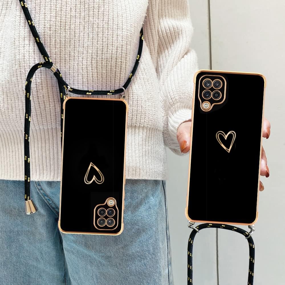 TVVTPU Coque Pour Honor 200 Pro Avec Cordon Et 360 Degrés Anneau Support, Étui Housse Antichoc Souple Silicone TPU Bumper Portable Protection Case Avec Amovible Collier, Rose