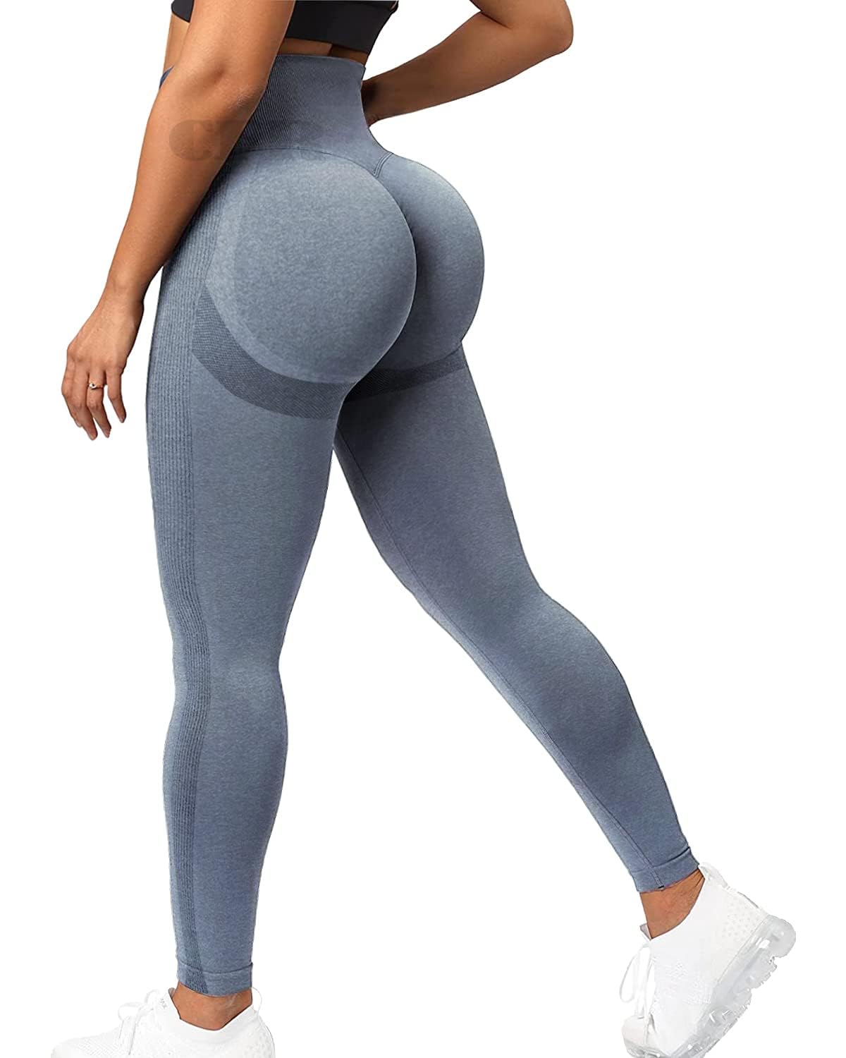 CFR Women's High Waist Workout Seamless Scrunch Booty Leggings Butt Lift Gym Fitness Girl Sport Active Yoga Pants