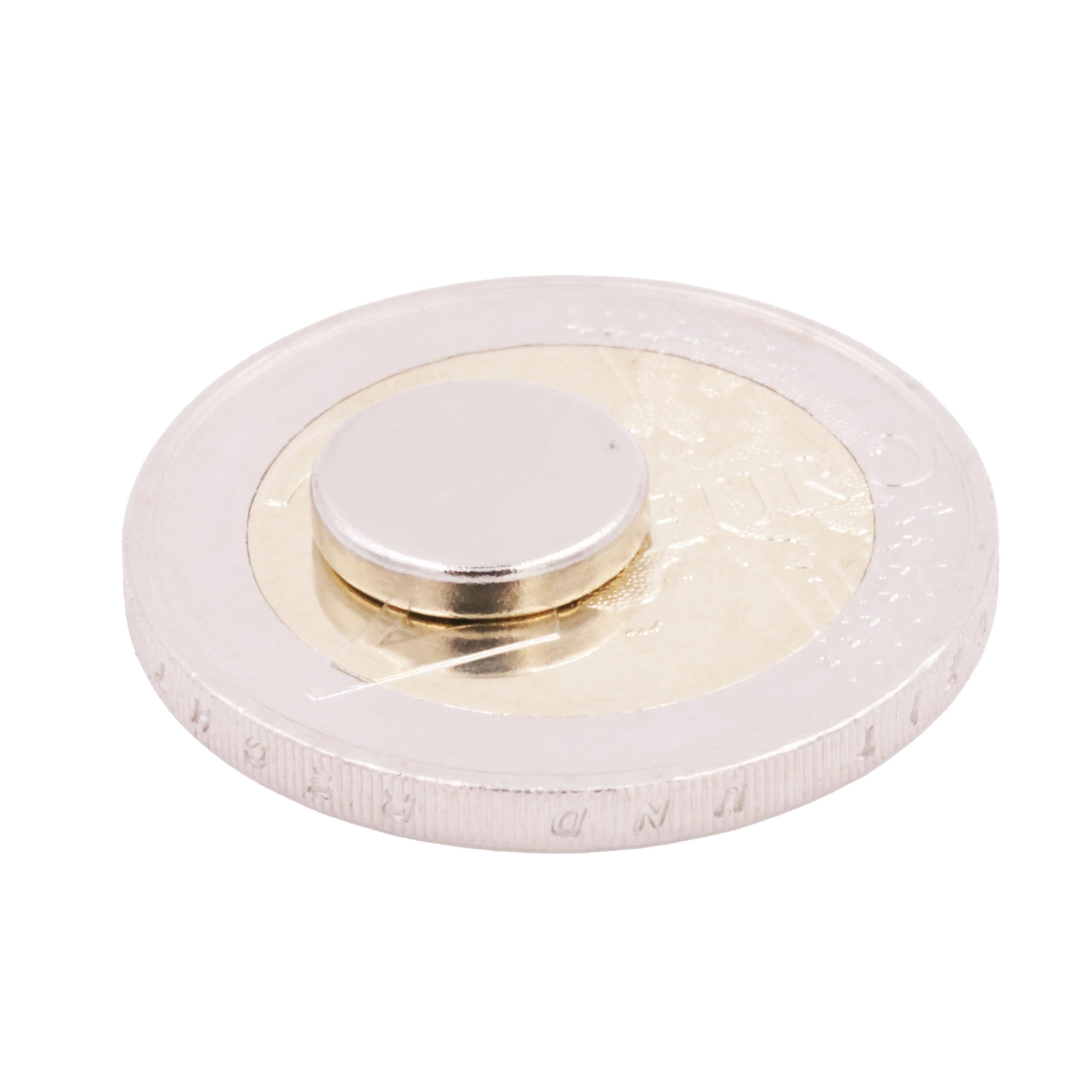 Aprilheld | 100 magneti a dischi 6 x 2 mm | N52 classe più forte – magneti al neodimio extra forti | magnete per bacheca, lavagna bianca, foto, frigorifero | Mini disco magnetico