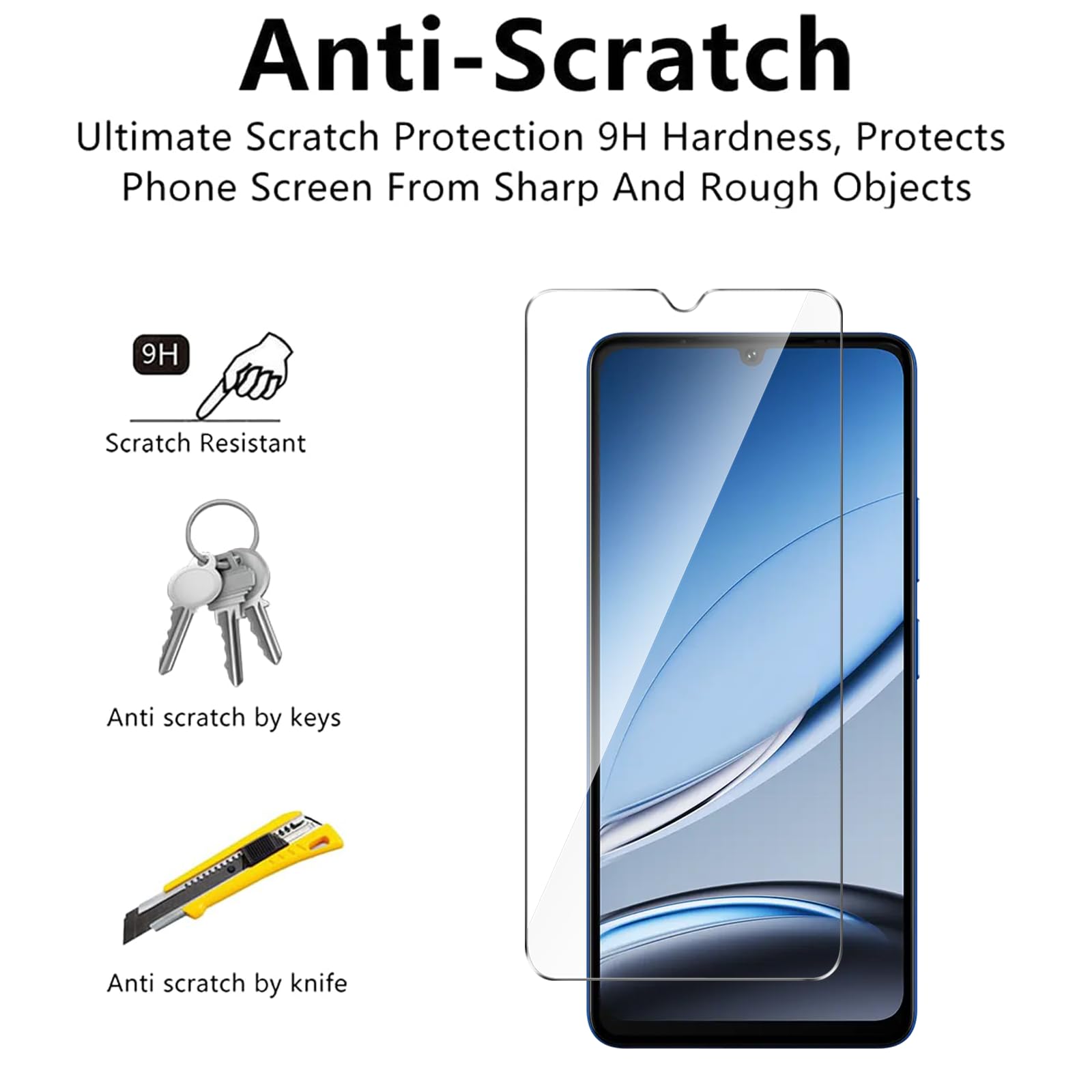 brotect Pellicola Protettiva Vetro per Doogee S58 Pro Protezione Schermo [Durezza Estrema 9H, Chiaro