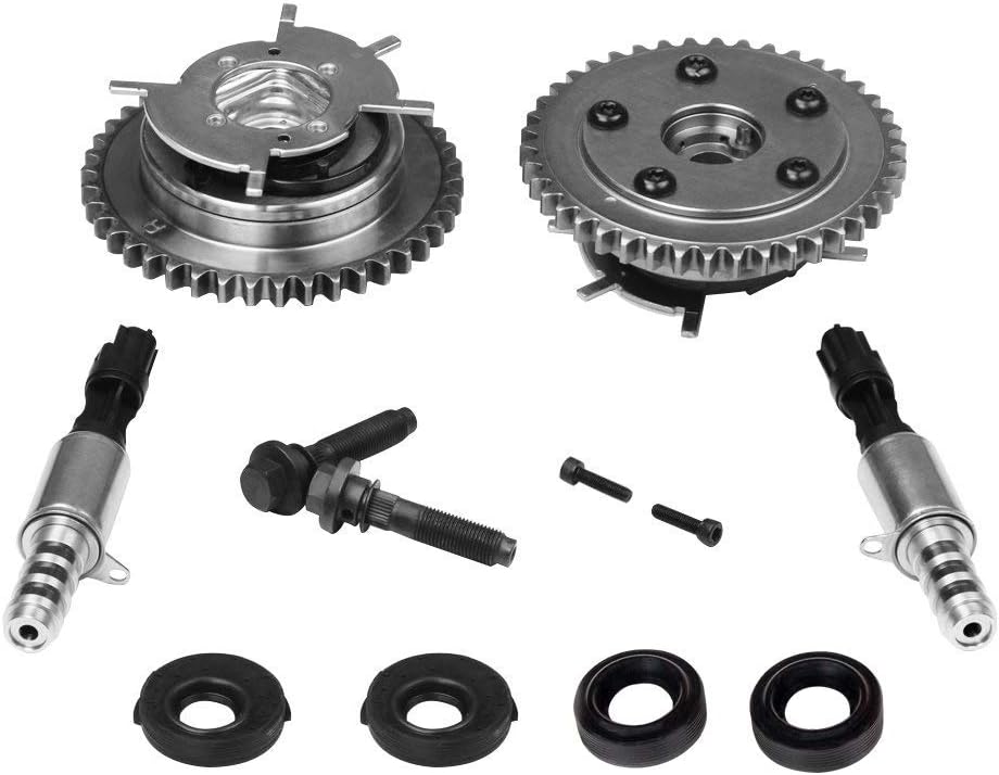 AA IGNITION Variable Camshaft Timing Cam Phaser Kit-Replaces 3R2Z6A257DA, 917-250, 3L3Z 6279-DAP, 8L3Z-6M280-B - Comp. with Ford, Lincoln&Mercury Vehicles - F-150, Expedition - Triton 5.4L, 4.6L 3V