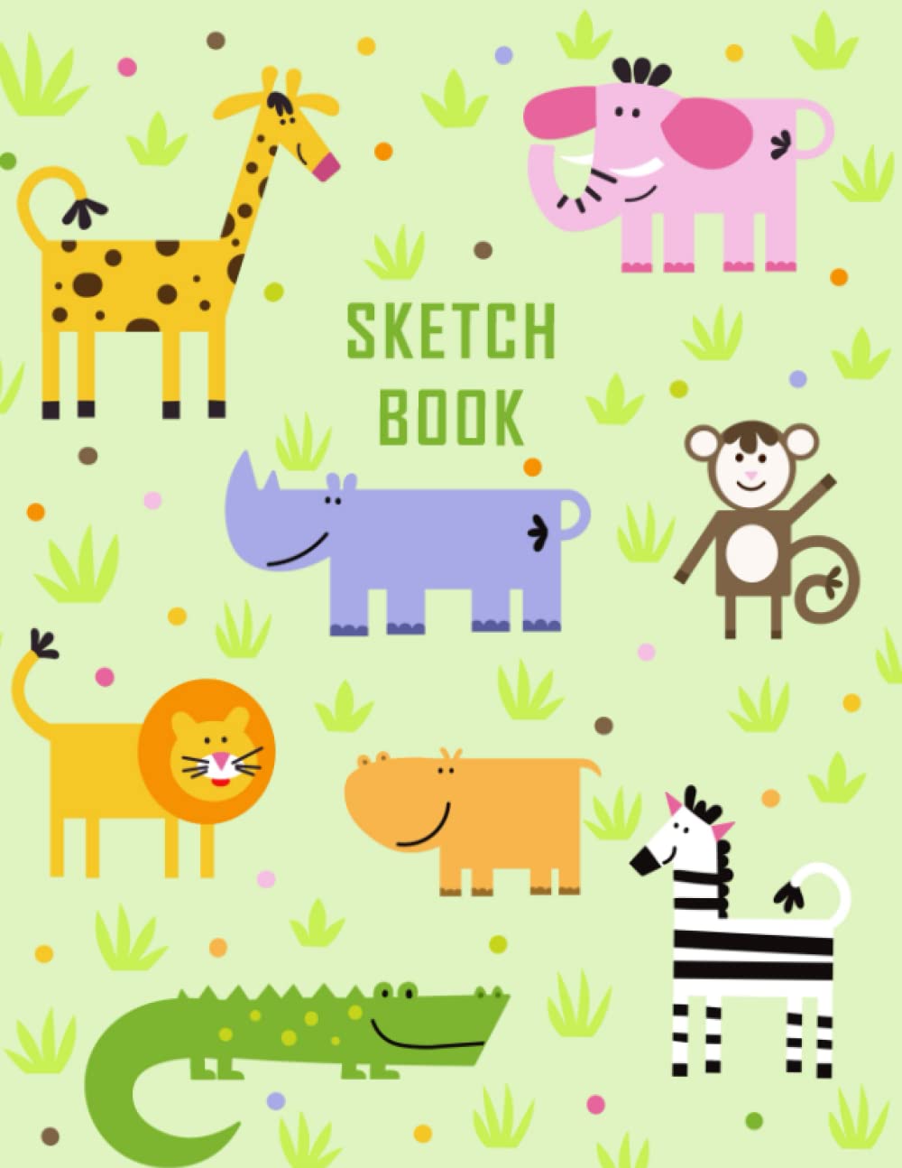 Sketch Book: Notebook for Drawing, Writing, Painting or Doodling for Kids , 110 Pages, 8.5x11