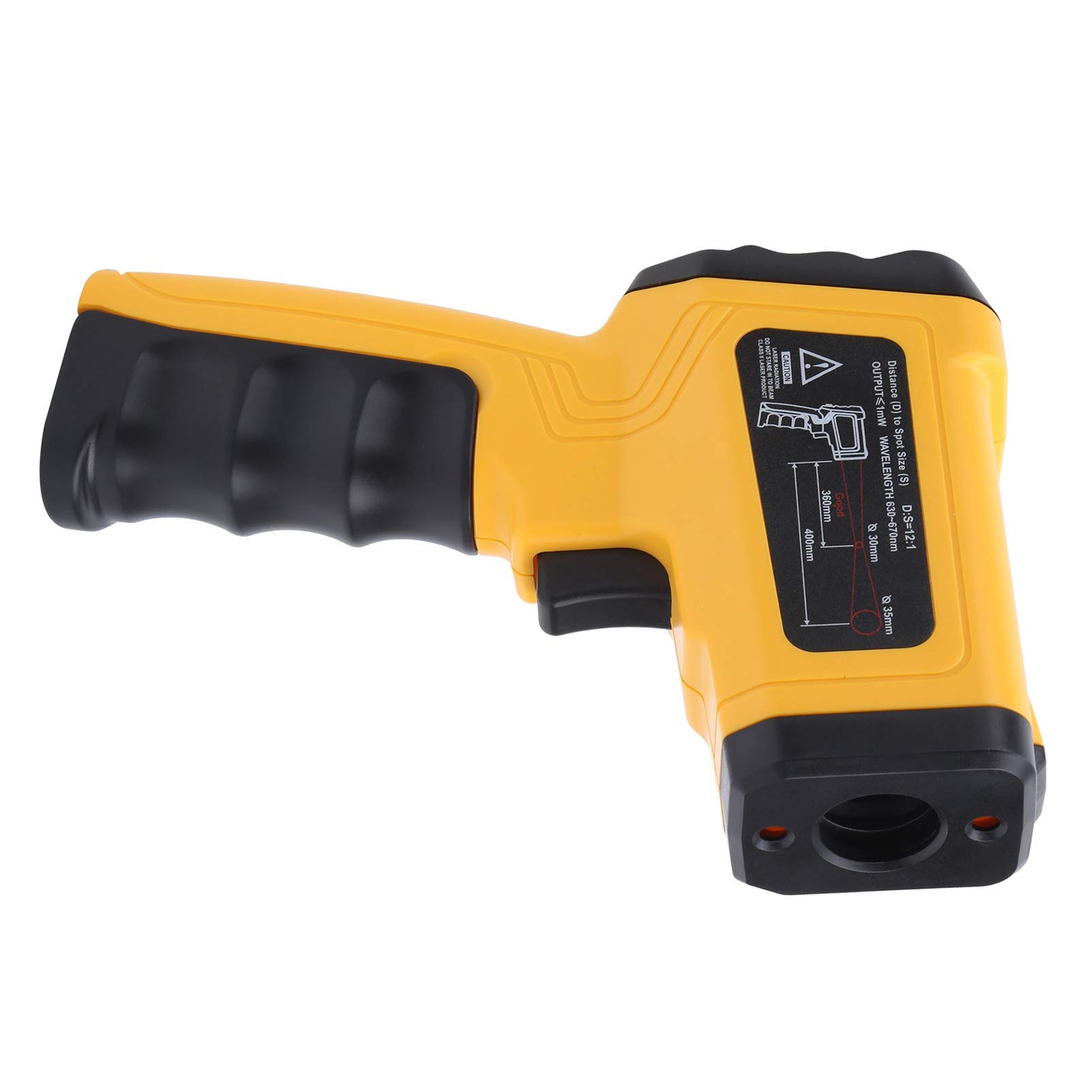 Infrared Thermometer, Portable Digital Infrared Temperature Meter for Industry