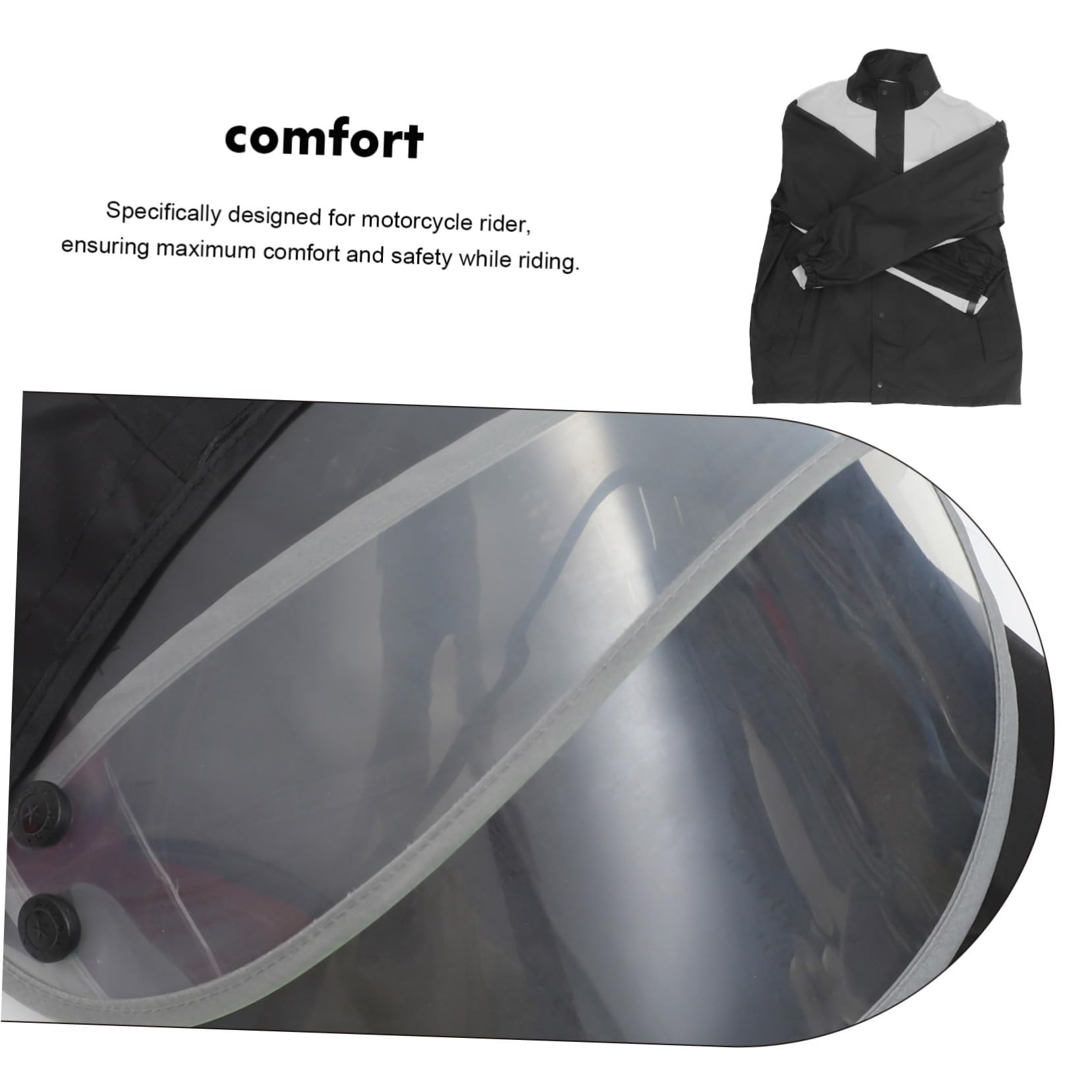 OUNONA 1set Outdoor Rain Suit for Men Motorcycle Rain Gear Pants Windproof Comfortable for Riding Camping Outdoor Activities