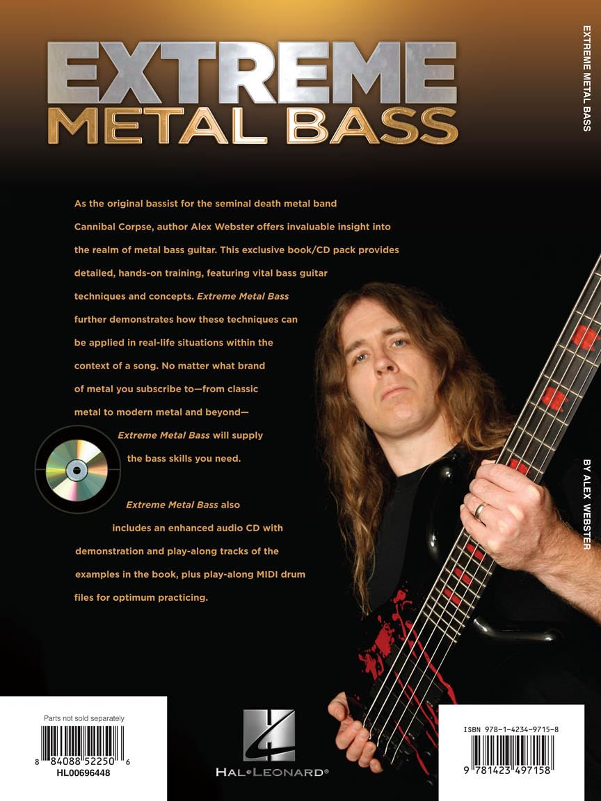 Extreme Metal Bass: Essential Techniques, Concepts, and Applications for Metal Bassists.