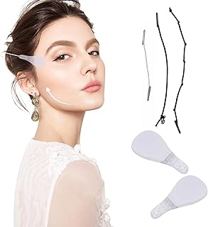 Face Lift Tape, Lift Sticker for Face, 80PCS Instant Face Lifting Sticker, Invisible Waterproof Elasticity, Neck Lift Reduce Double Chin, Wrinkle Lift Patches Makeup Face Lift Tools for Instant Face