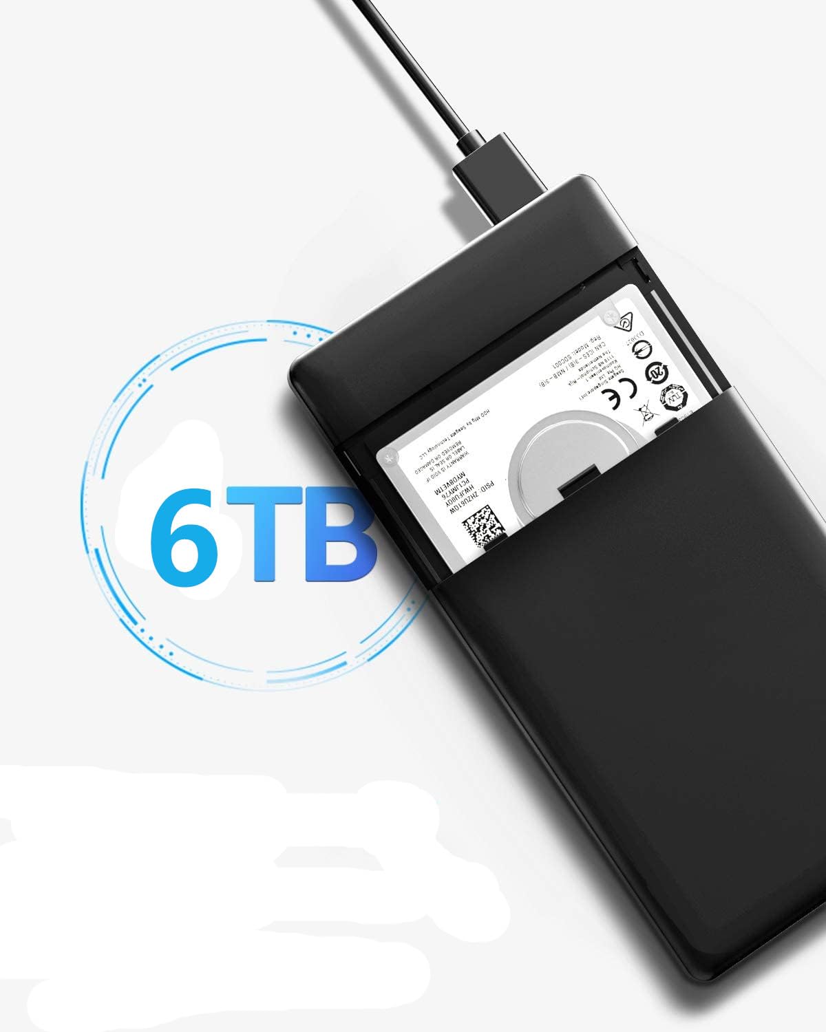 Carry Carrier Disk Usb 2.0 Sata Case Disco Rigido 2.5 Kit | Cuotas Sin Interés - Foto 5