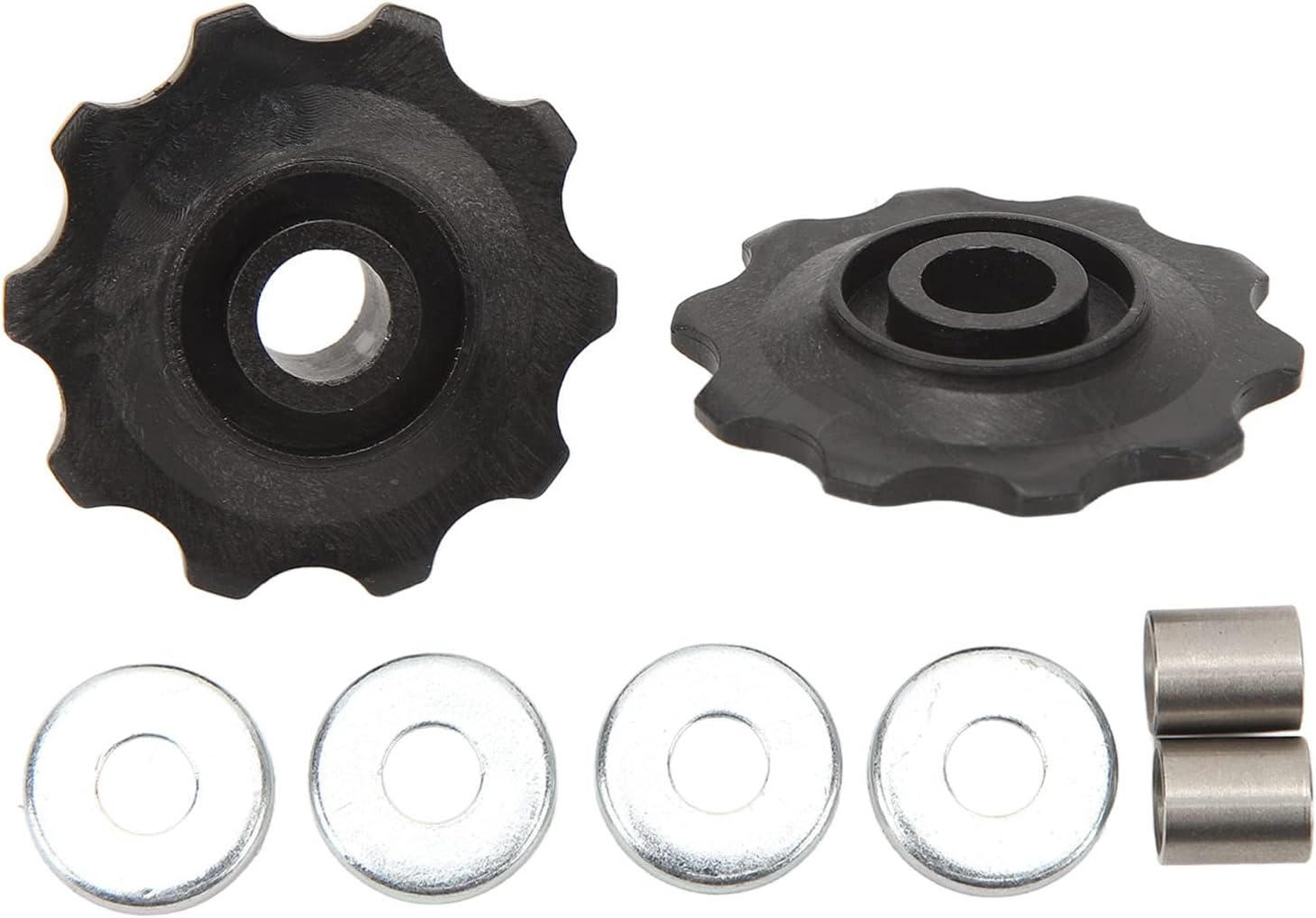 Steel Wheel Pulley Conversion Kit, Scratch 6mm, Professional Replacement for Suntour, Improve Cycling Performance
