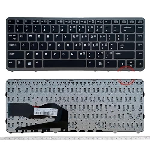 HP 840 845 850 G1/G2 740 745 750 ZBook 14 15U ノートパソコン用 US/RU/FR/SP/UK キーボード(WHITE)