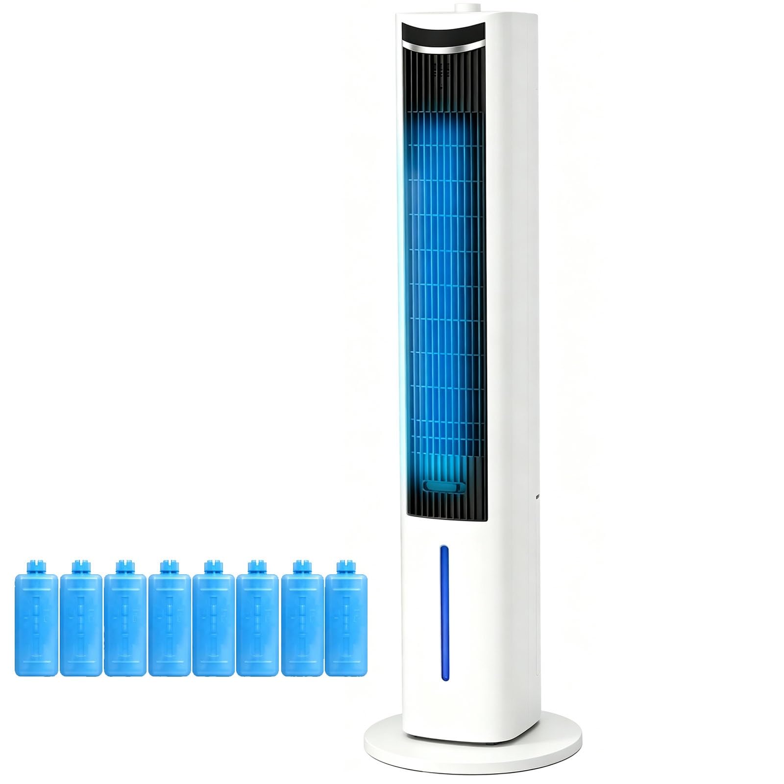 Hufirehu One Color Evaporative Air Cooler, Portable Swamp Cooler Indoor, Ac Unit