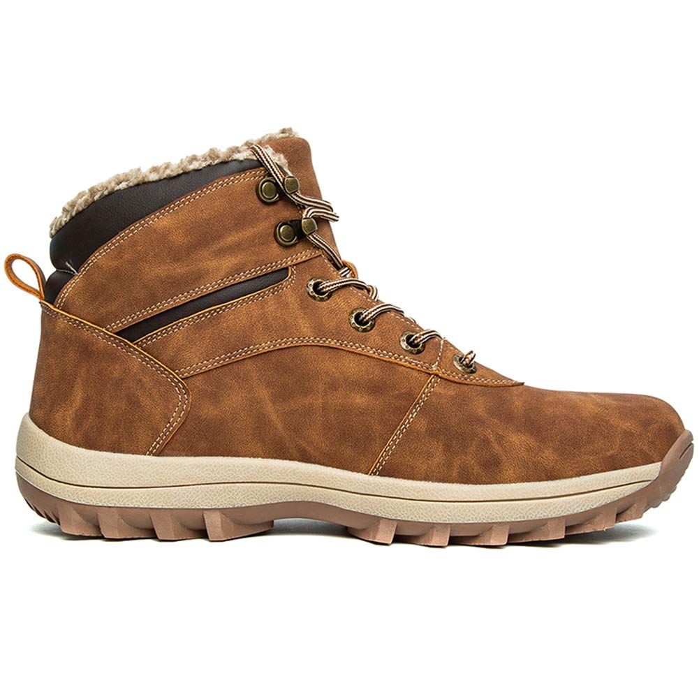 Scarpe da Trekking Uomo Resistente All'acqua All'aperto Sportive Escursionismo Confortevole Allineato Calda Antiscivolo Leggero Casuale Stivali Invernali