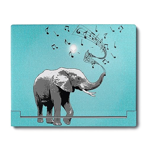 Image of MightySkins Skin Compatible with Alienware X16 R1 (2023) Full Wrap Kit - Musical Elephant | Protective, Durable, and Unique Vinyl Decal wrap Cover | Easy to Apply & Change Styles | Made in The USA