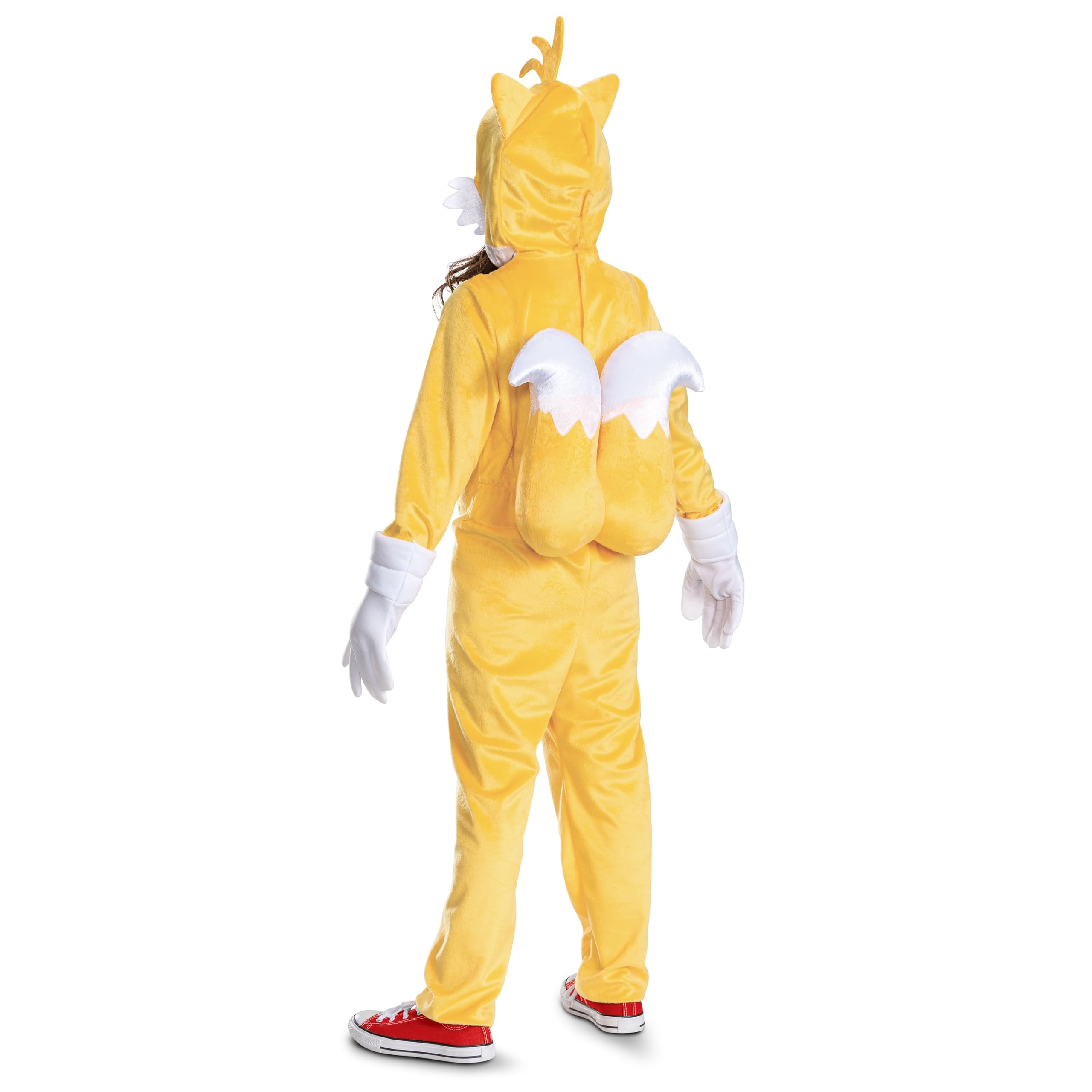 Disguise Sonic Tails Deluxe Costume per bambini, costume ufficiale Sonic Movie 3 con coda gonfiabile