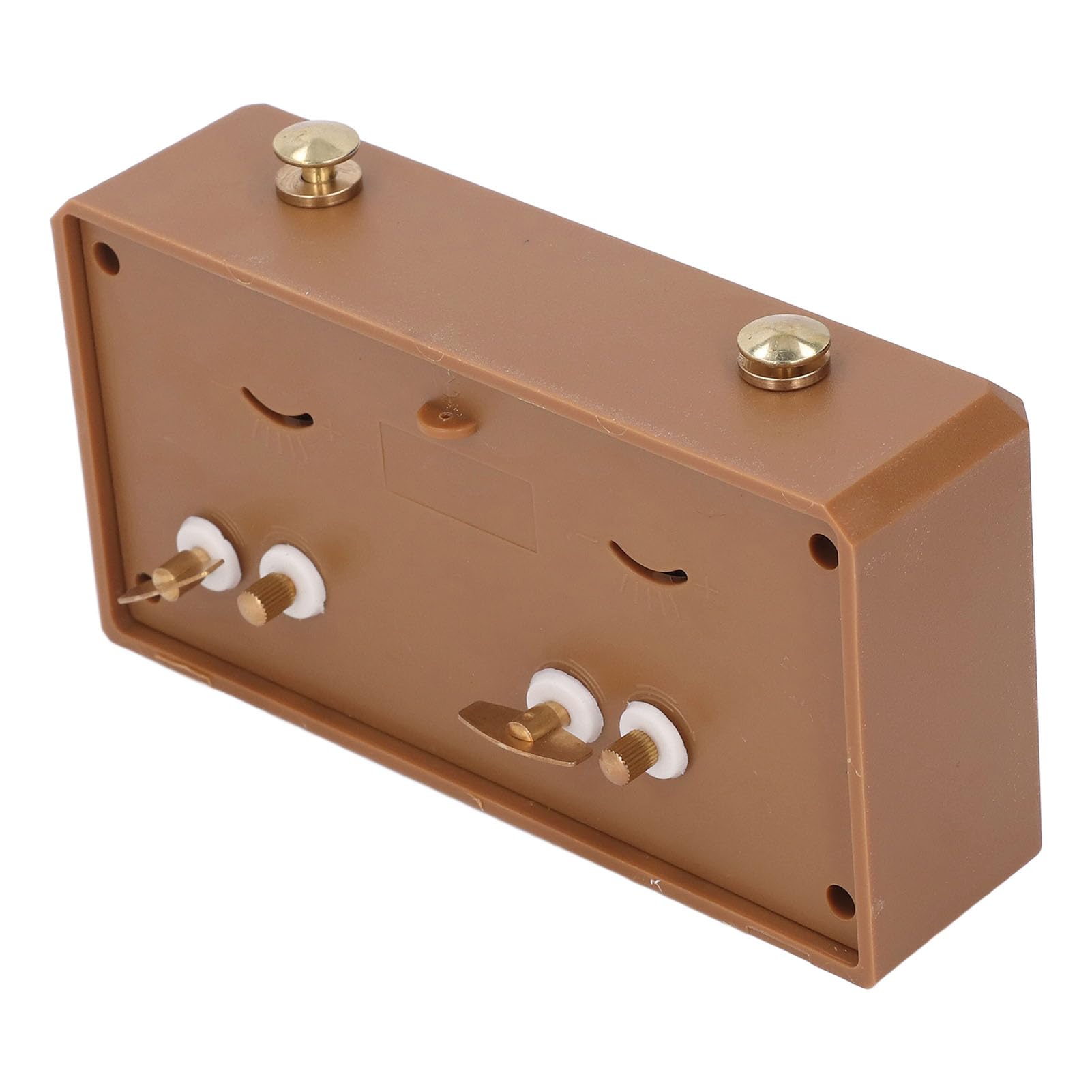 Reloj de Ajedrez Mecánico, No Requiere Batería Reloj de Ajedrez Digital Portátil Vintage para Partidos de Ajedrez, Mejore Sus Habilidades de Ajedrez en Cada Juego con (Broncearse)