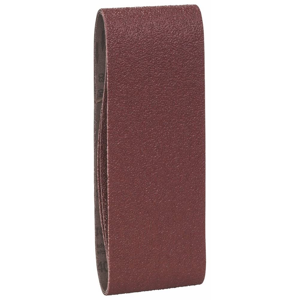 Bandes Abrasives Bosch 75x508 Mm - Grain 60, 80, 100 - Pour Ponceuse à Bande