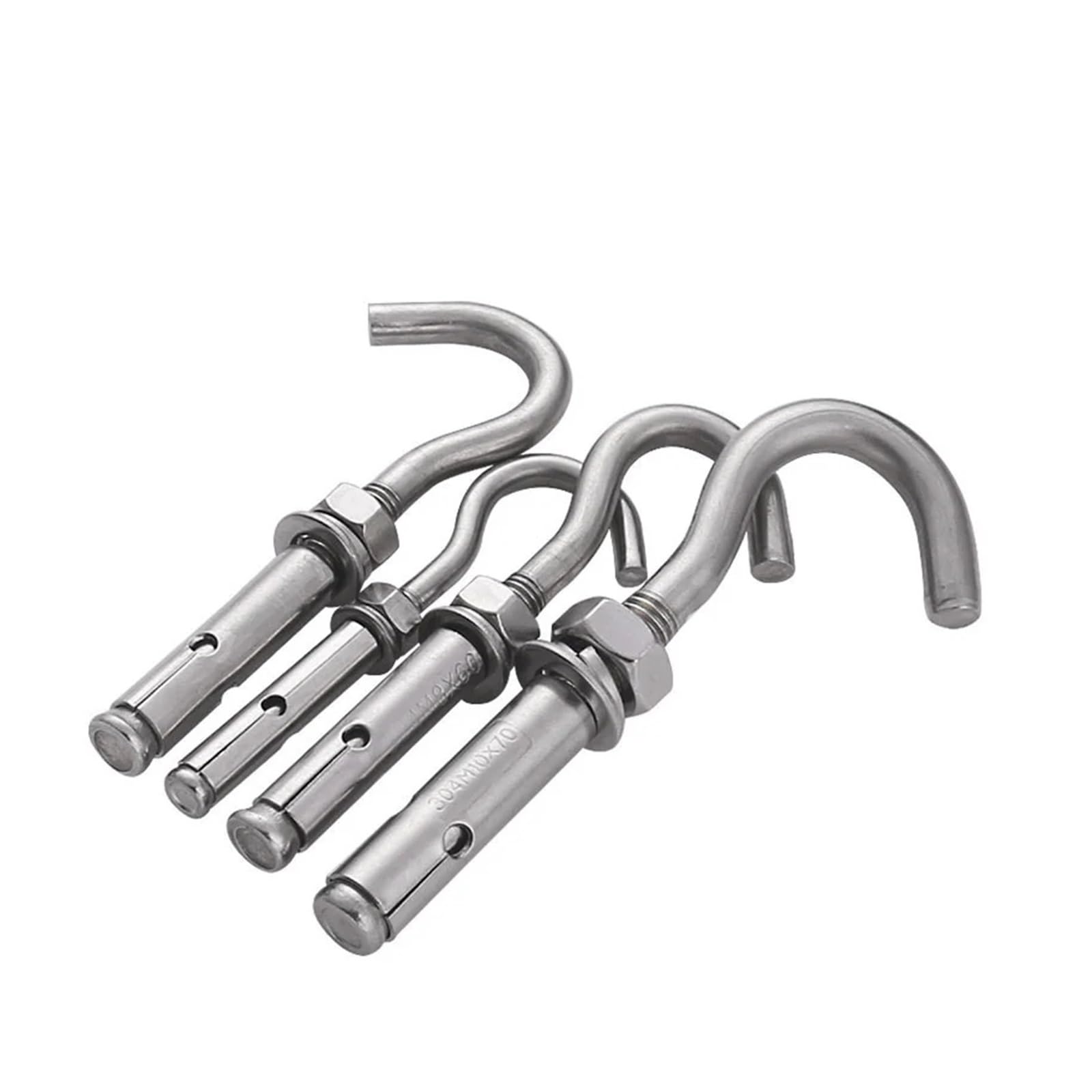 Gancho de tornillo de expansión de acero inoxidable 304