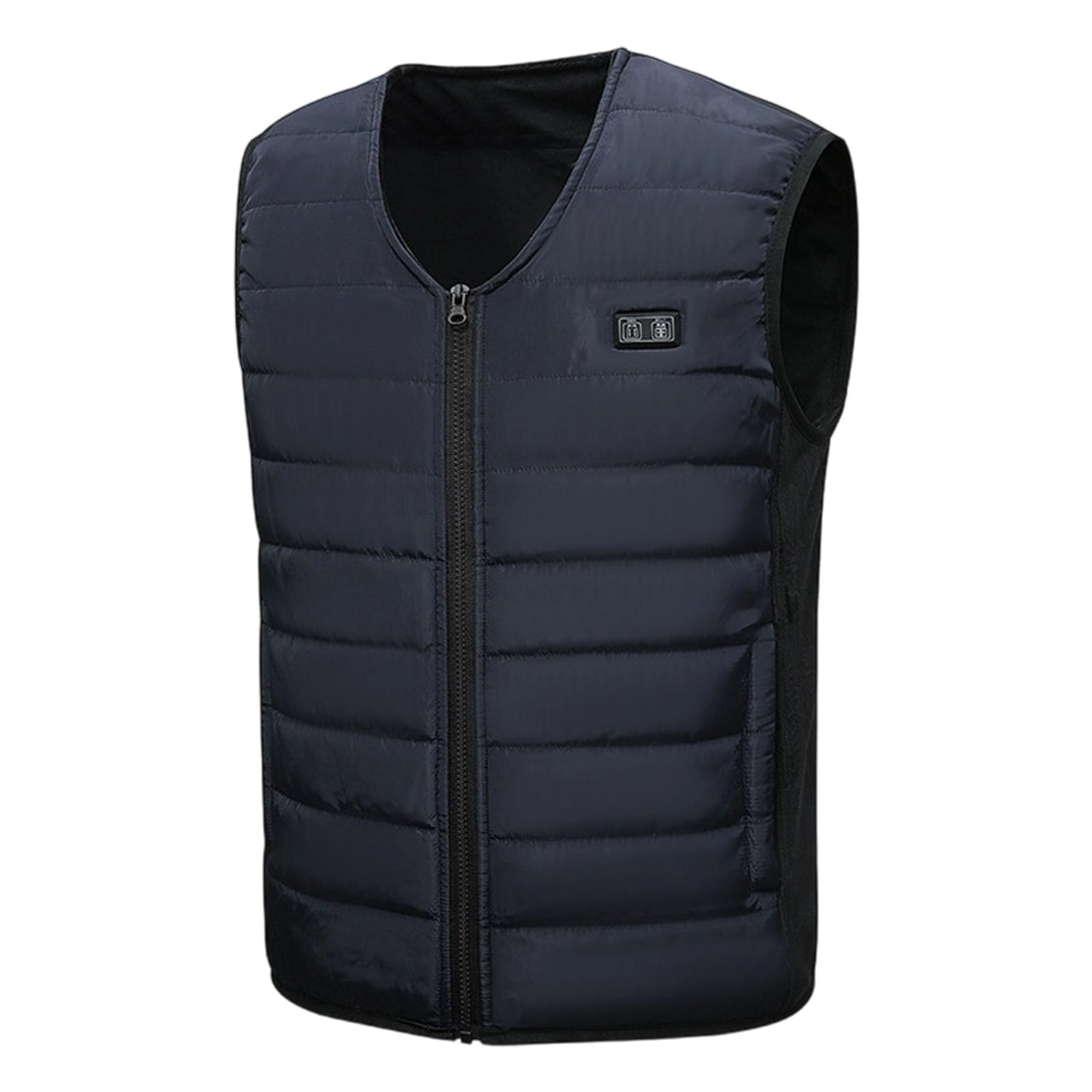 Gilet riscaldato USB regolabile per climi freddi Design ergonomico antivento strato termico gilet per lo sport uso quotidiano gilet esterno riscaldato alimentato tramite USB