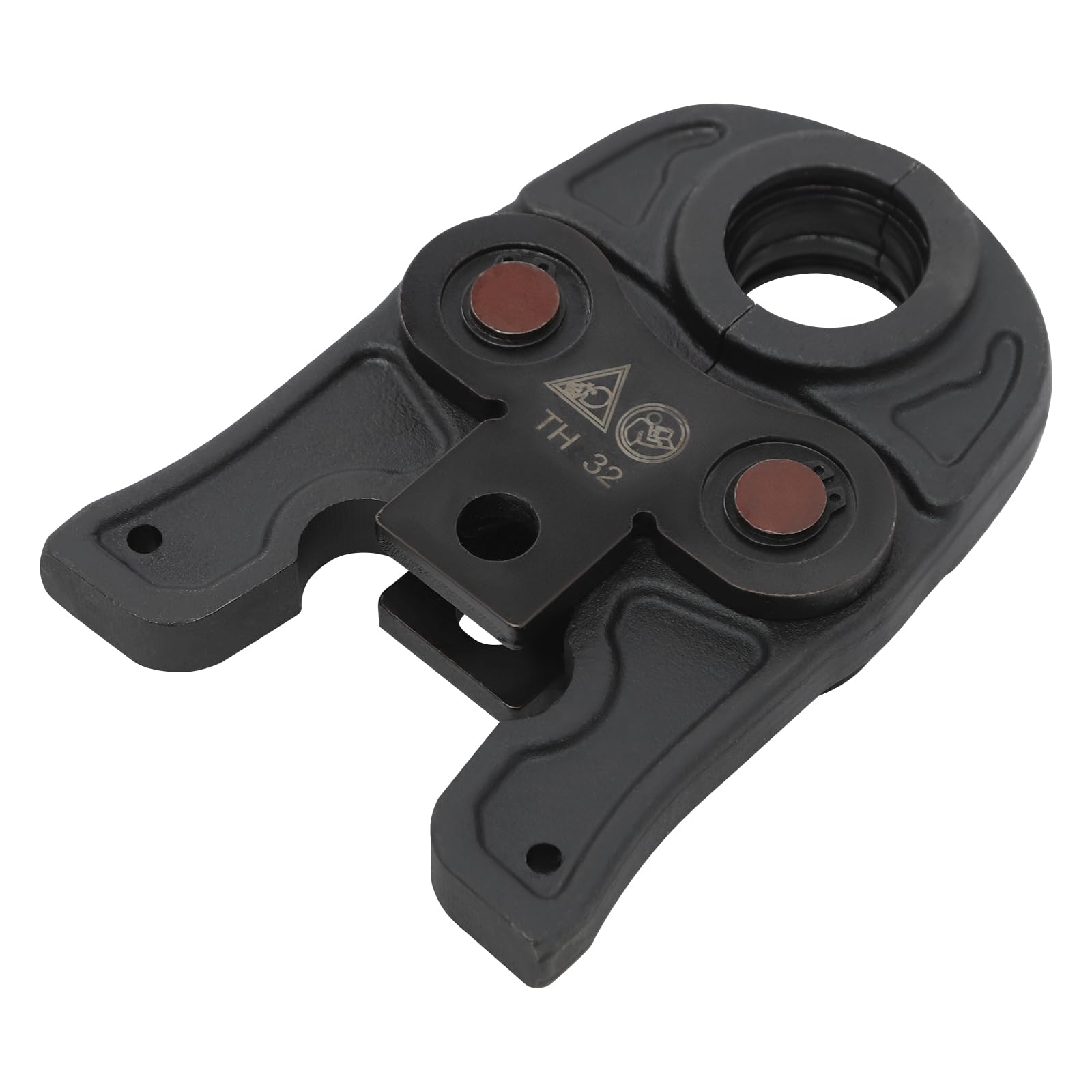 Pinza de presión Th Contour 12 – 40 mm, alicates de prensado, alicates de prensado para tubos de aluminio y plástico, tubos PEX, tubos PB, accesorios de cobre y conexiones de cobre (TH32)