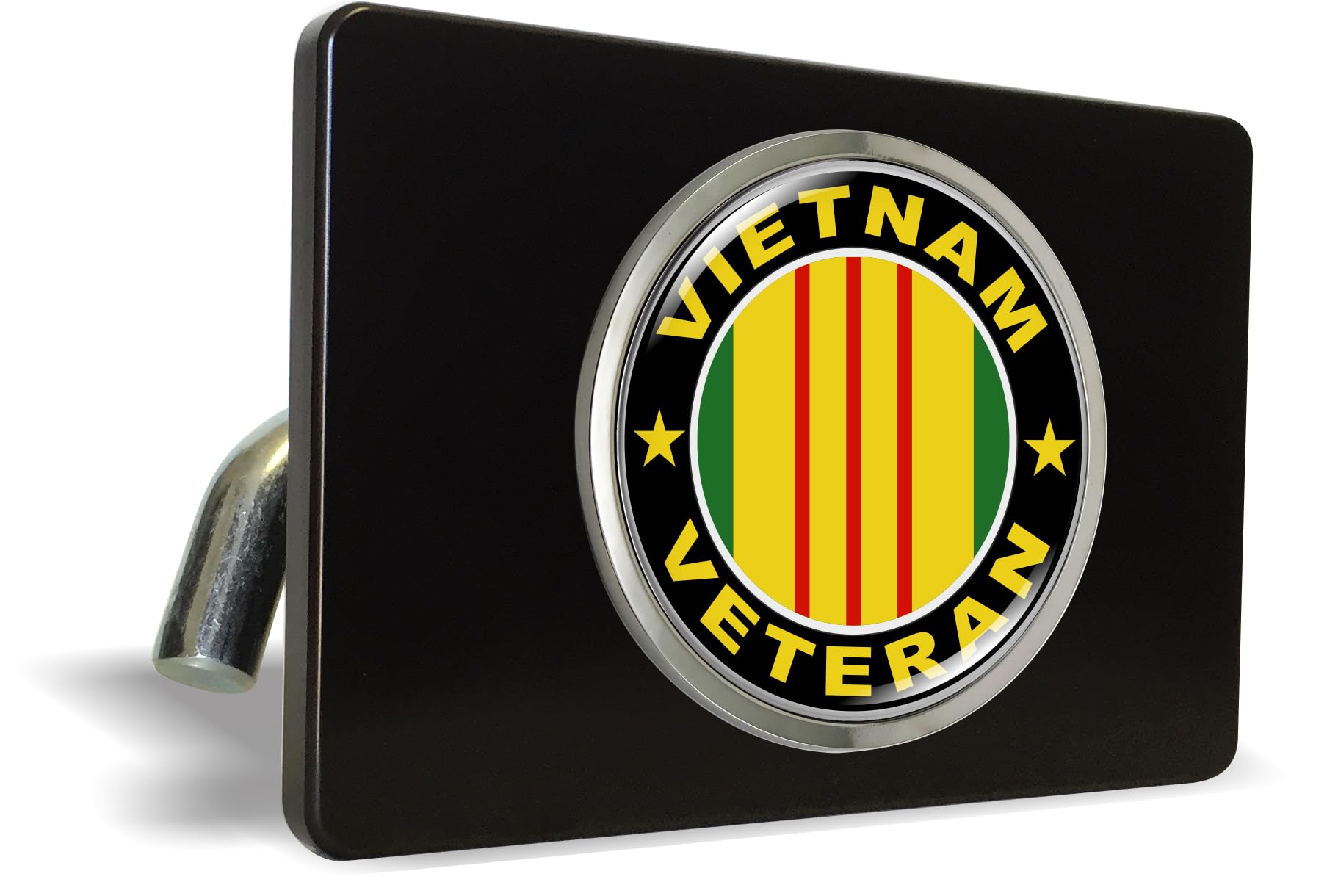 Veteranos - Cubierta de enganche de remolque/remolque de metal con emblema - 10 VAR - Imagen 26 de 65