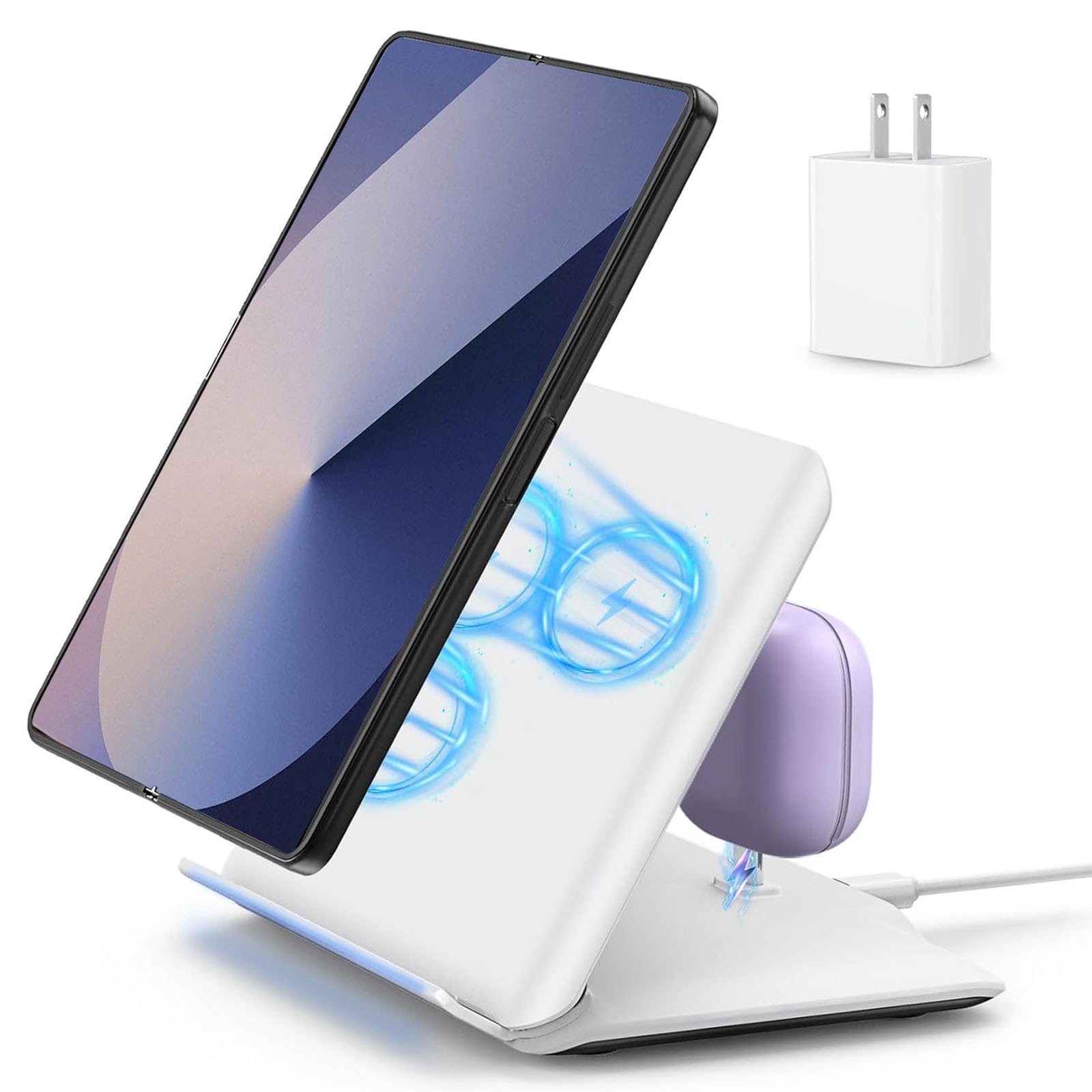 Galaxy - GALAXY wireless charger ＆Buds2 Amazon.com: Wireless Charging for Samsung Galaxy Z-Fold