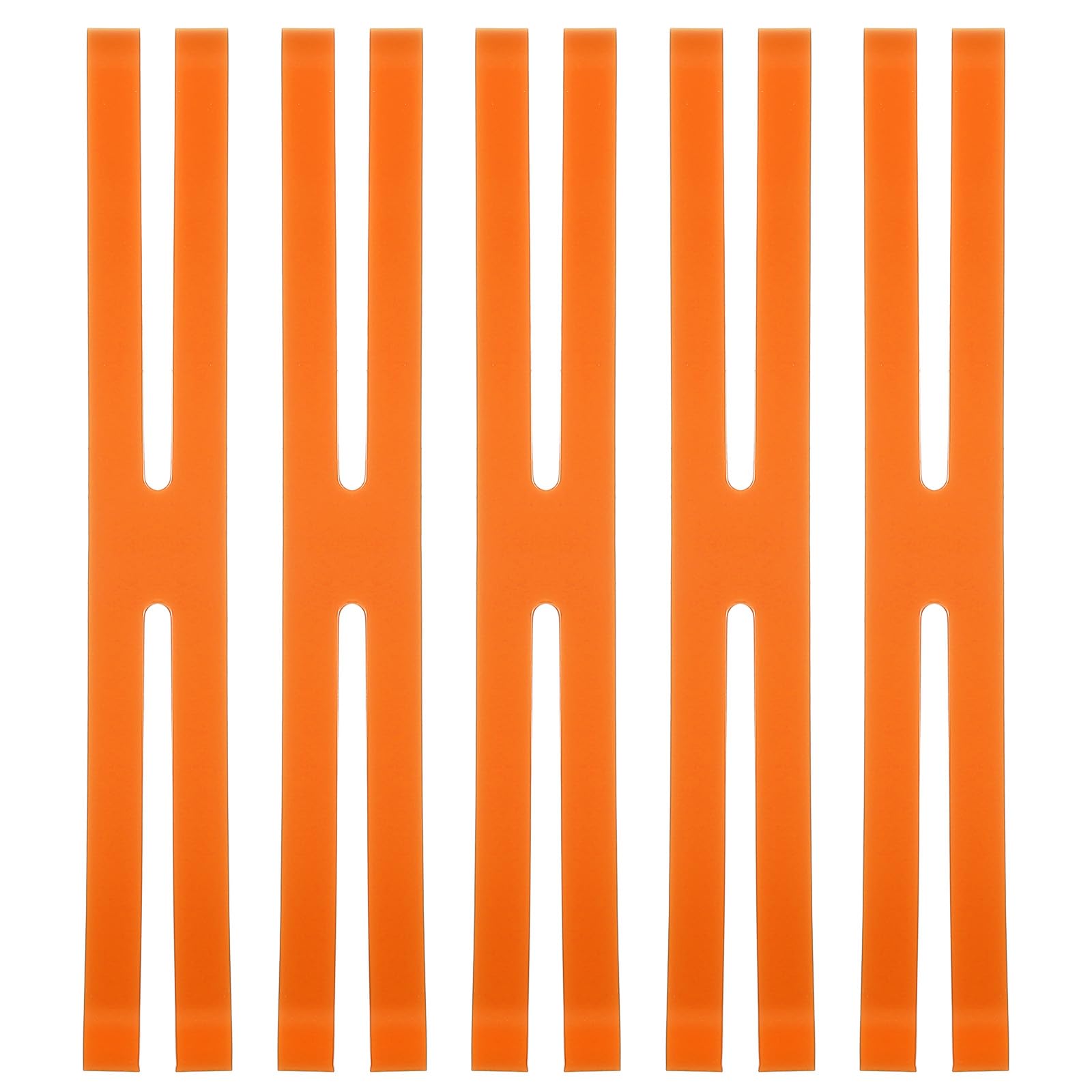 PATIKIL 8 Inch H Silicone Bands, 5 Pcs Elastic Rubber Wrapping Bands Heavy Duty Colored Thick Rubber Bands for Outdoor Notebook Book Wallet Pot Box,