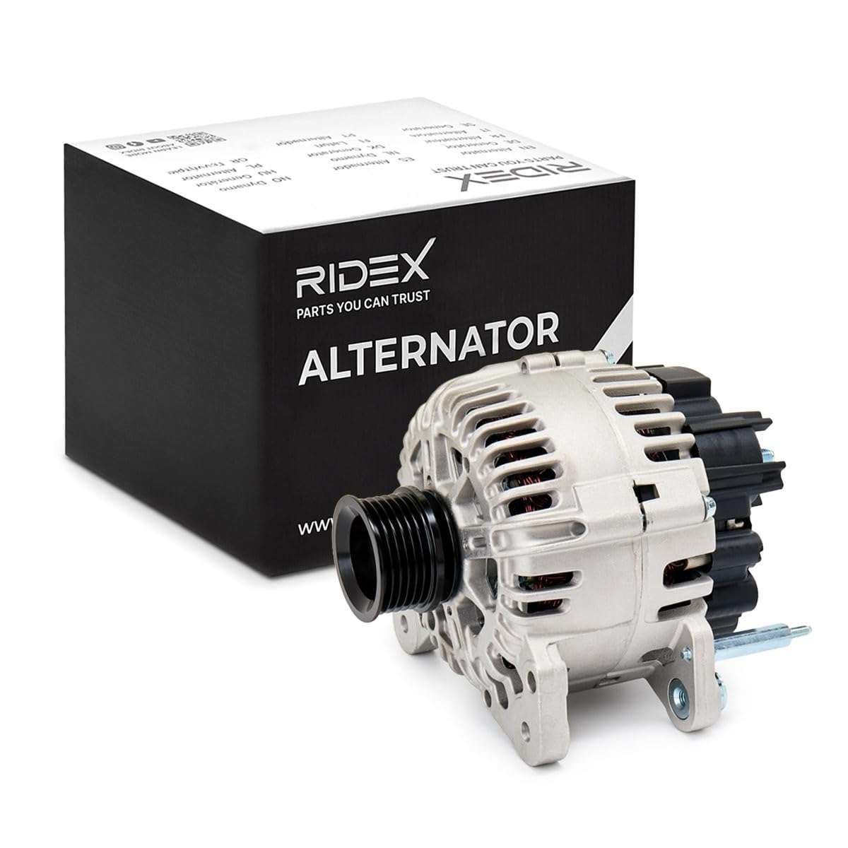 RIDEX Alternateur 12V, 110A, 36903018V 36903018BX 36903018BV Compatible avec VW Golf 4 3/5 portes 1J1 Golf 5 3/5 portes 1K1 Golf 6 3/5 portes 5K1 Polo V 3/5 portes 6R1, 6C1, SEAT