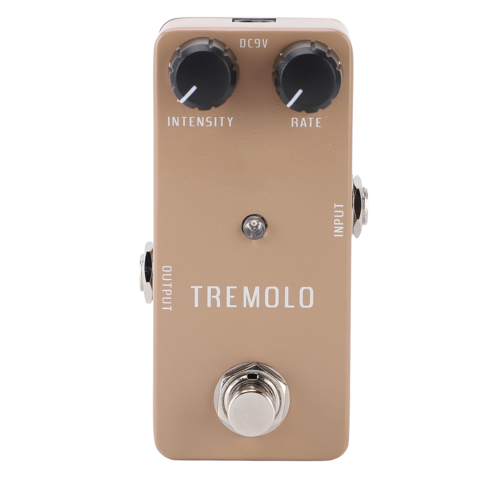 Pedale Effetto Chitarra, 1Hz-25Hz DC 9V Chitarra Tremolo Pedale per con True Bypass