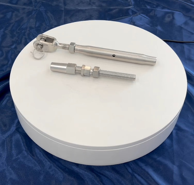Prolinemax TENSOR QUINAJA Acero inoxidable T316 para cable 3/16" hilo 5/16"-18 longitud total 9.5" miniatura 7