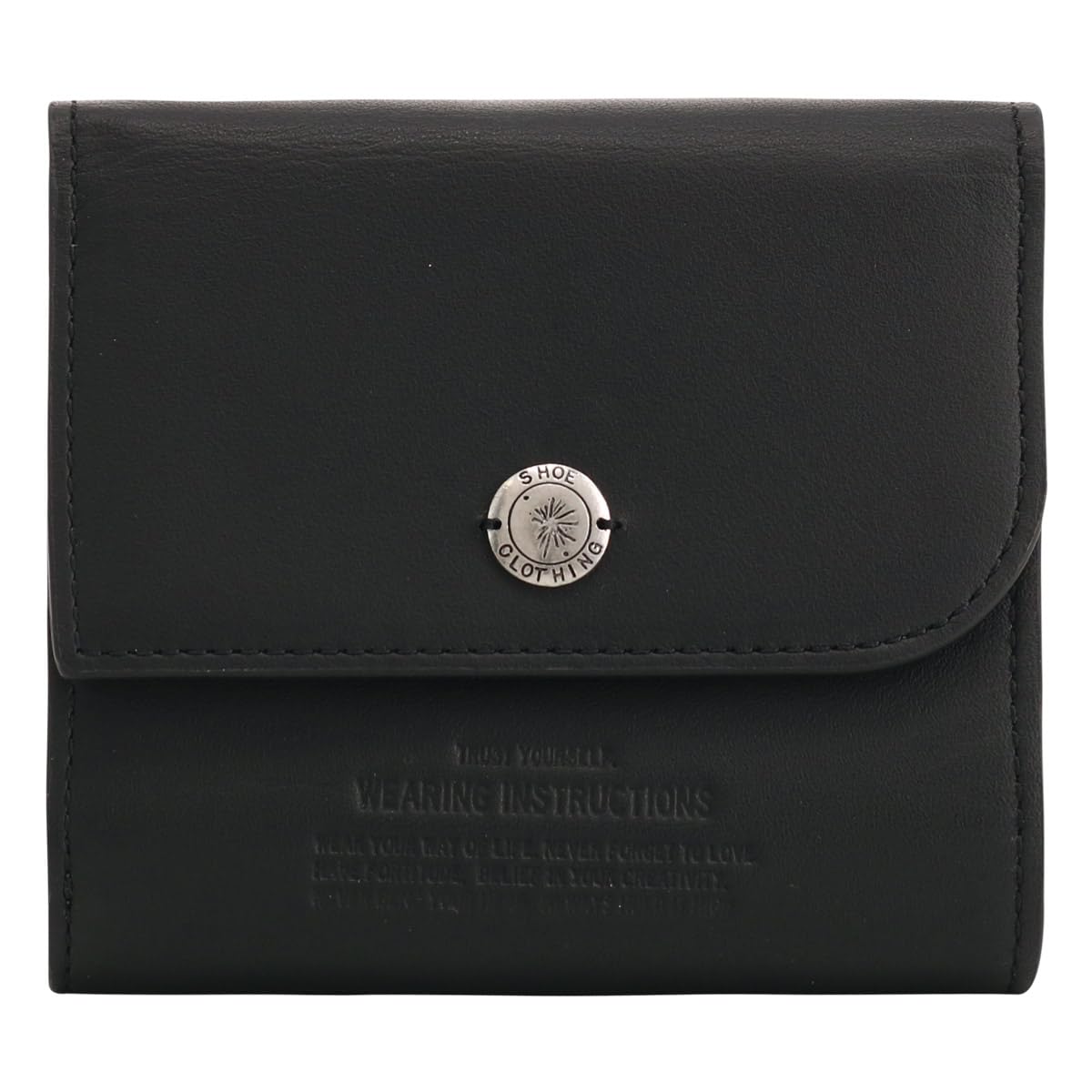 MAISON MIHARA YASUHIRO [Maison MIHARA YASUHIRO] 二つ折り財布 Folded Wallet 牛革 本革 小さめ コンパクト 軽量 ミニ財布 小銭入れあり メンズ レディース V20095