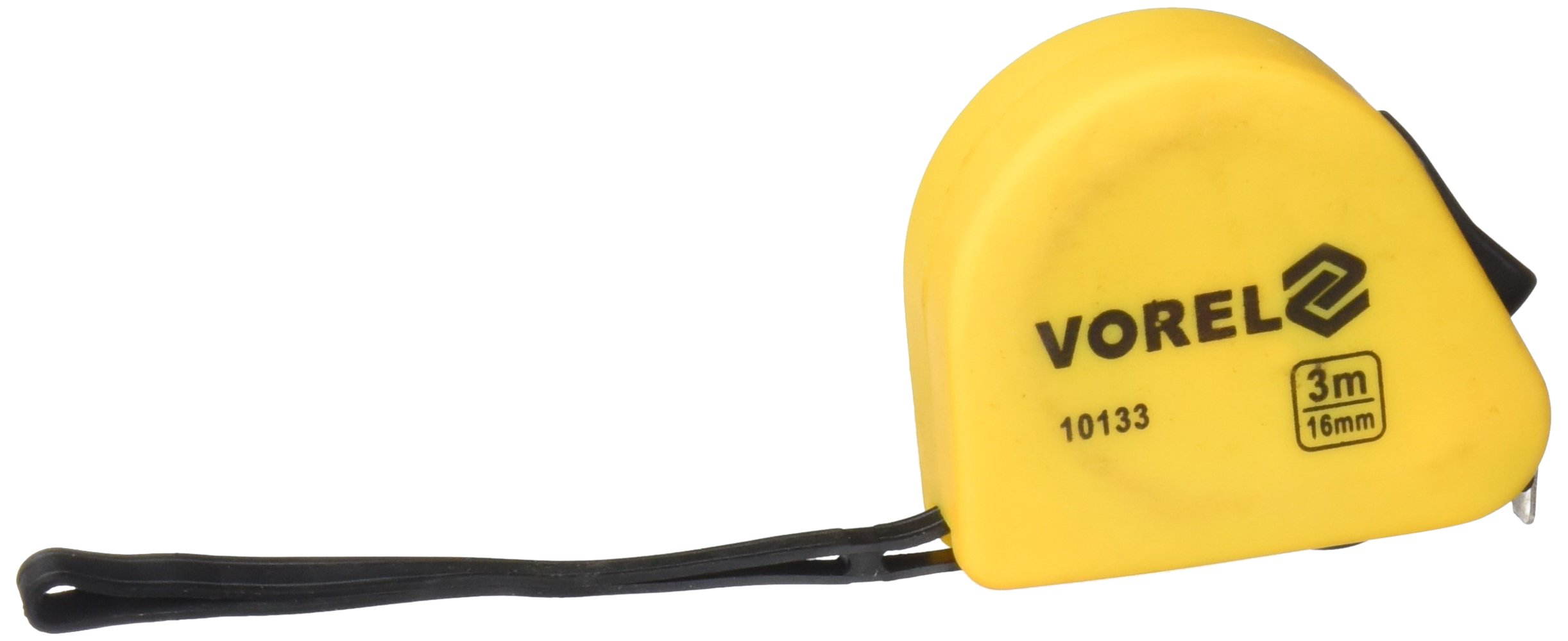 VOREL 10133-Nastro di misurazione 3mx16mm morbido, colore: giallo
