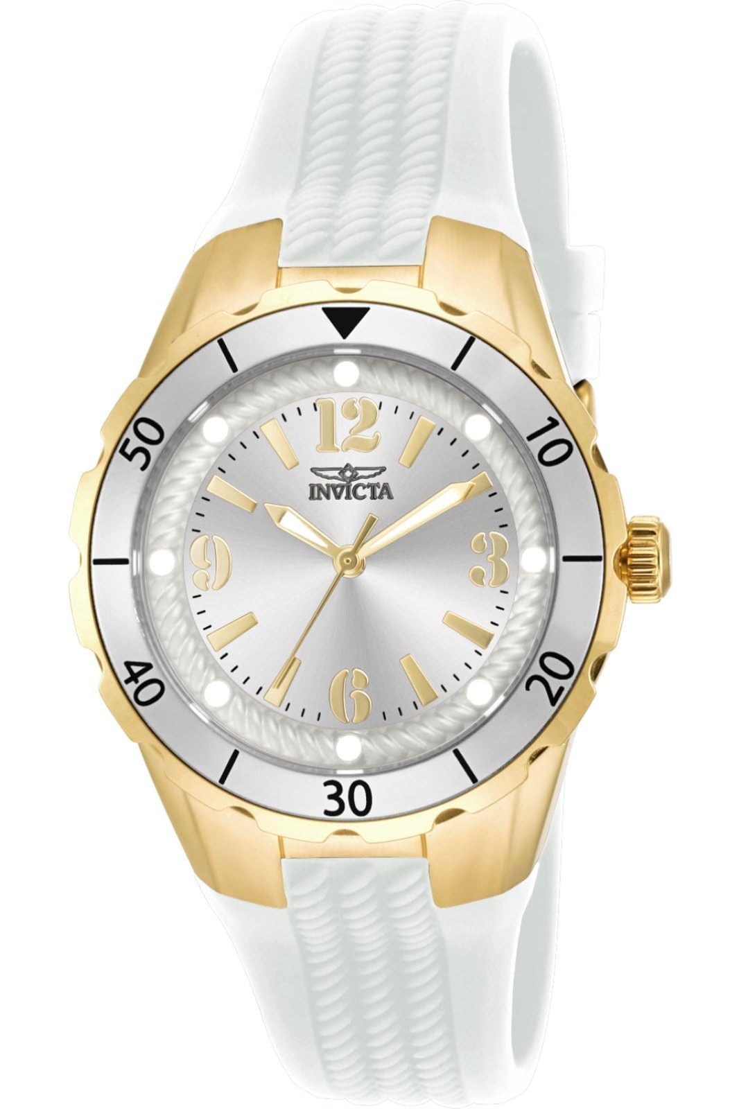 Angel White Dial White Polyurethane Ladies Watch 17484 17484